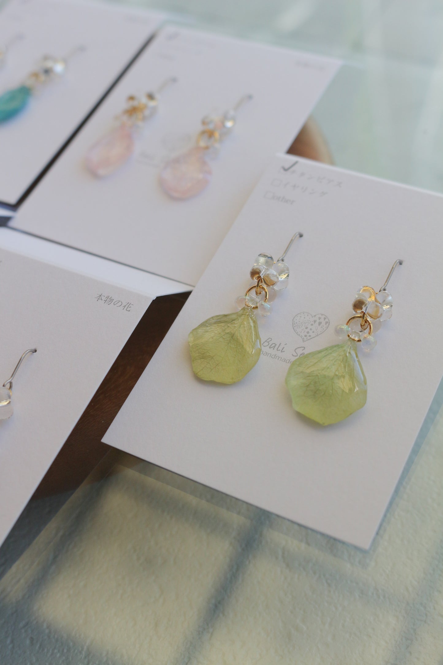 Hydrangea TSUBU Earrings - No.3