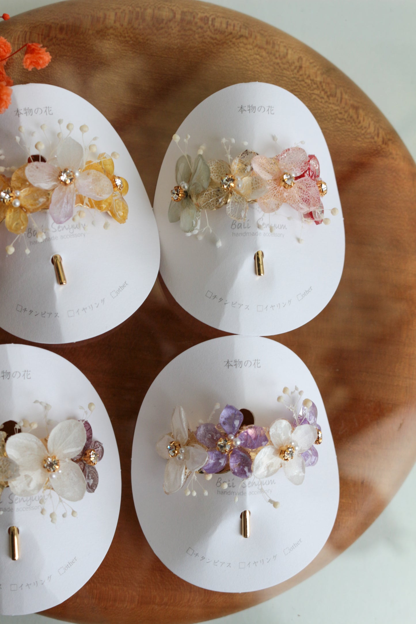 Hanayome Flower Ponytail Hook - No.3