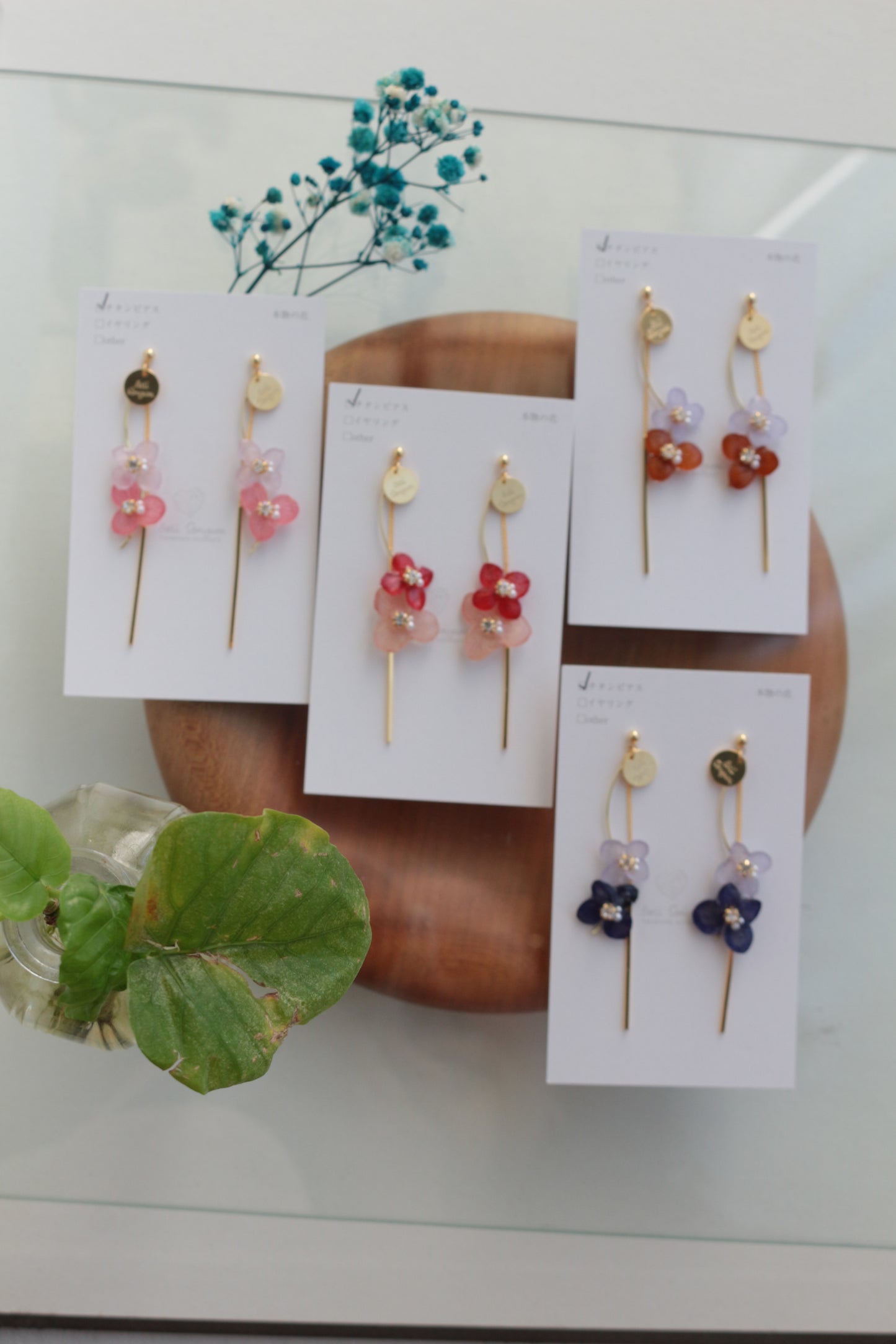 Flower Bouquet Collection -  No.1 ピアスorイヤリング