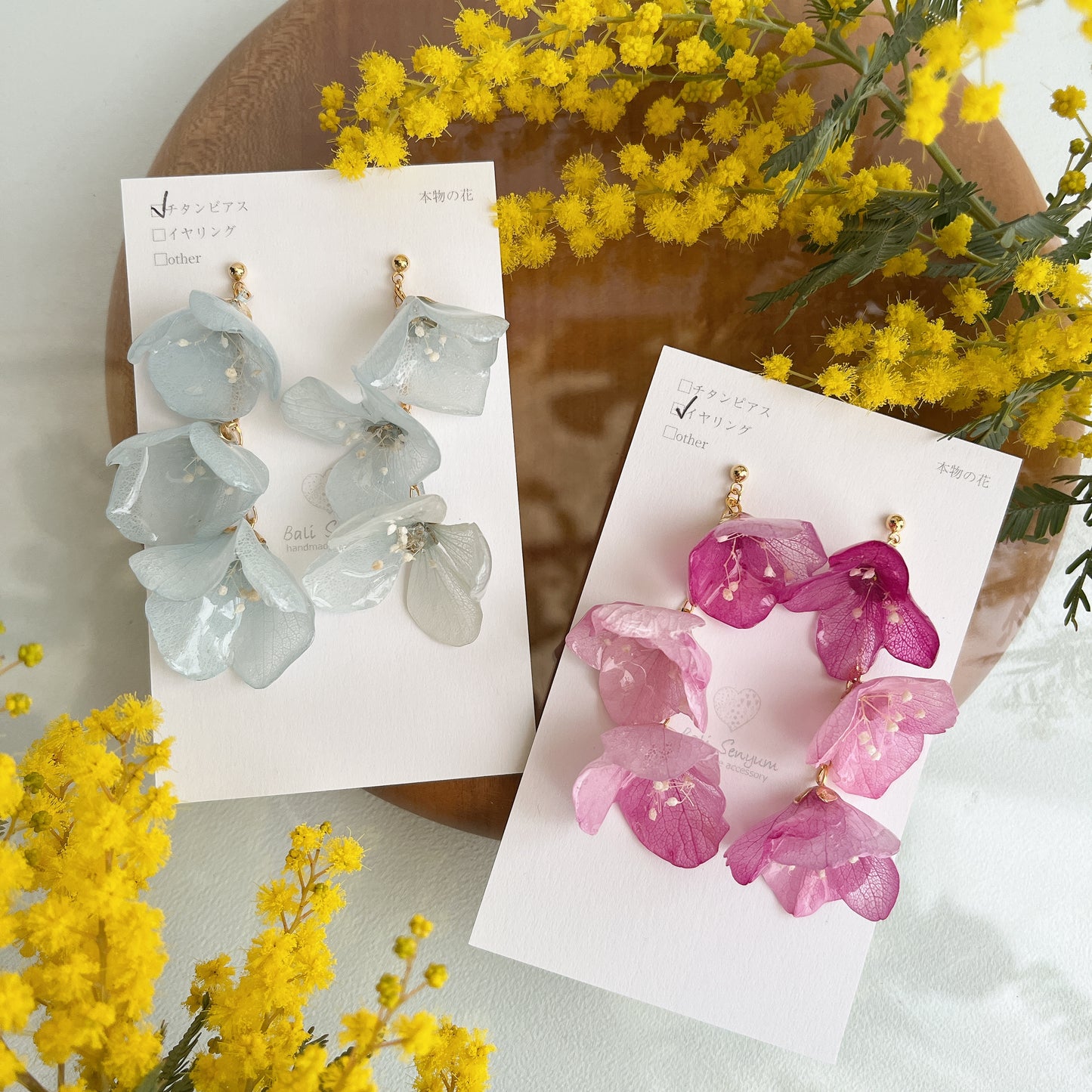 "Hanayome" Collection Earring No.49 パーツ選べます