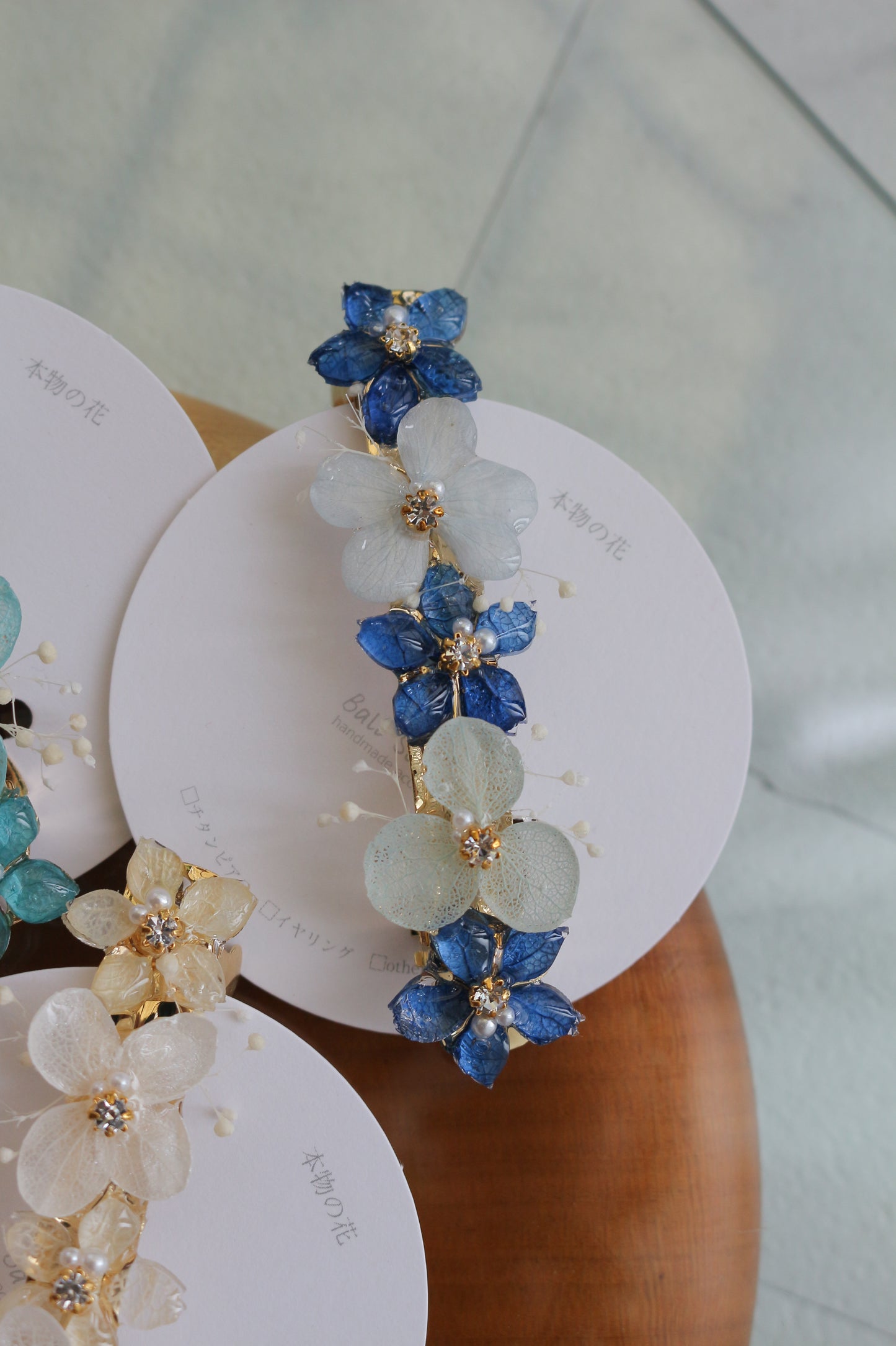 Hydrangea Hair Barrette No.35