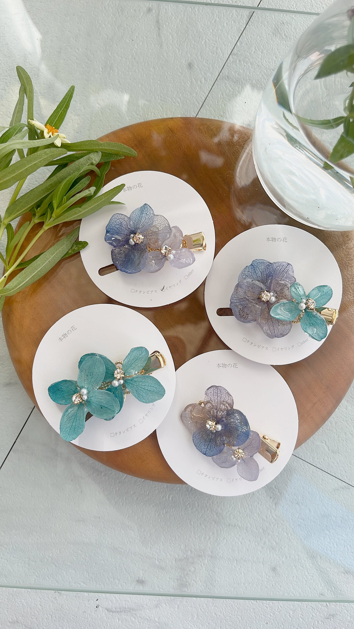 Hydrangea Hair Accessories - Time limited