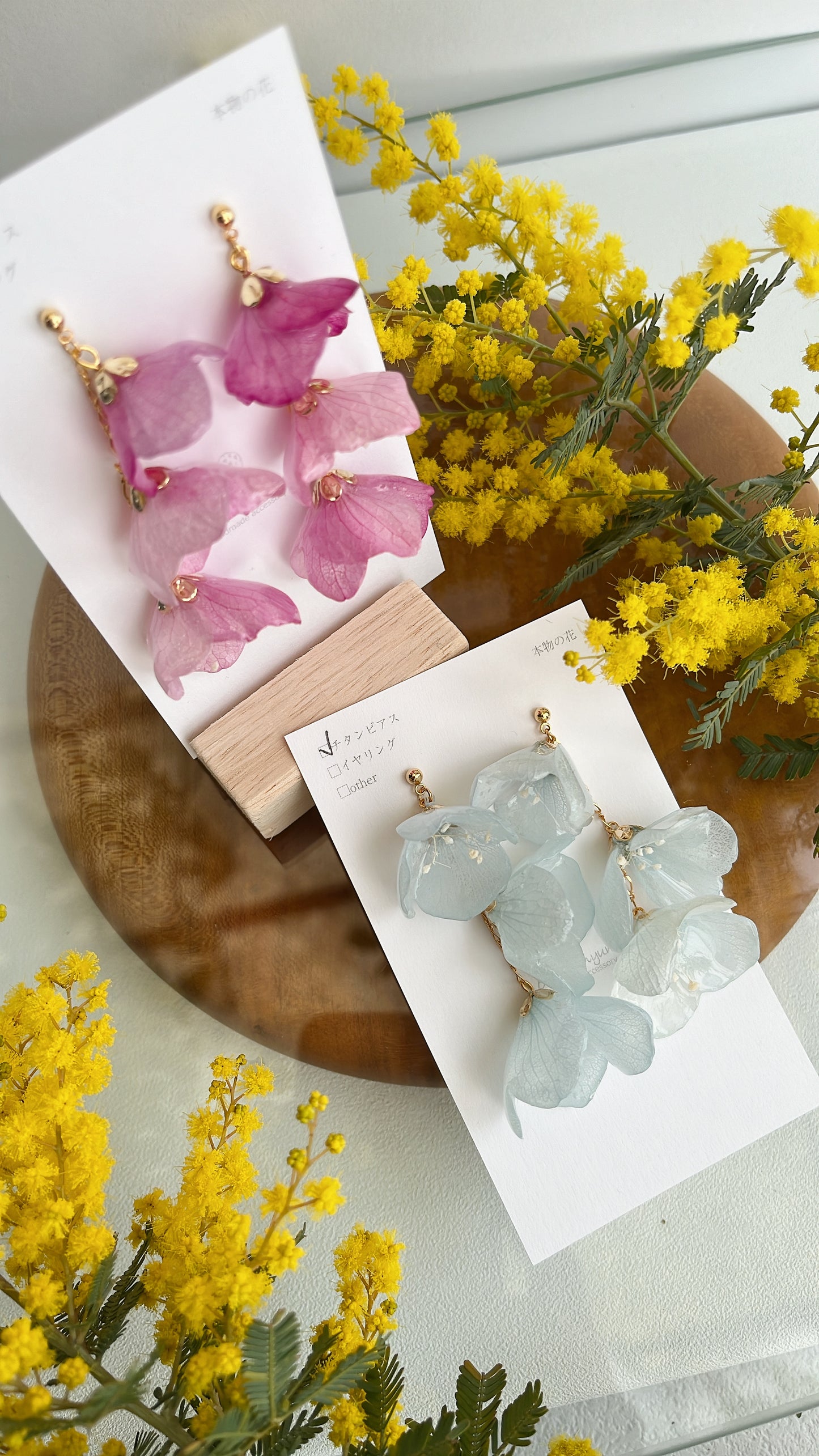"Hanayome" Collection Earring No.49 パーツ選べます
