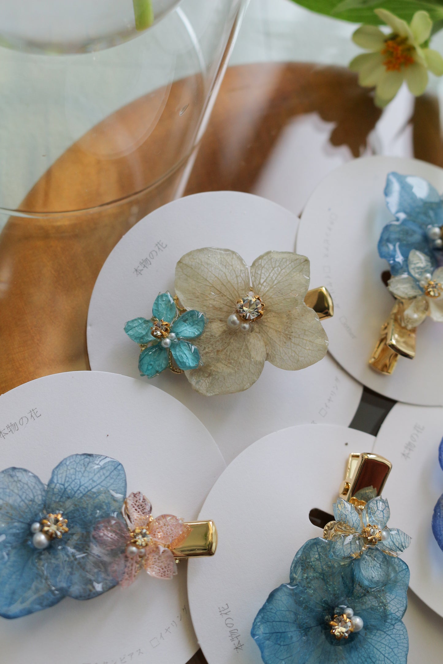 Hydrangea Hair Accessories No.11