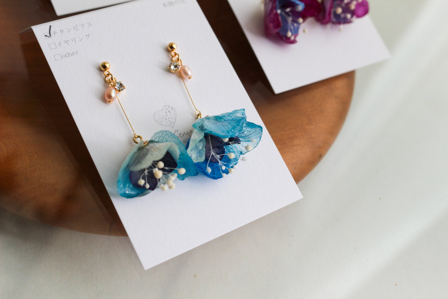 Flower Skirt-  No.2 ピアスorイヤリング