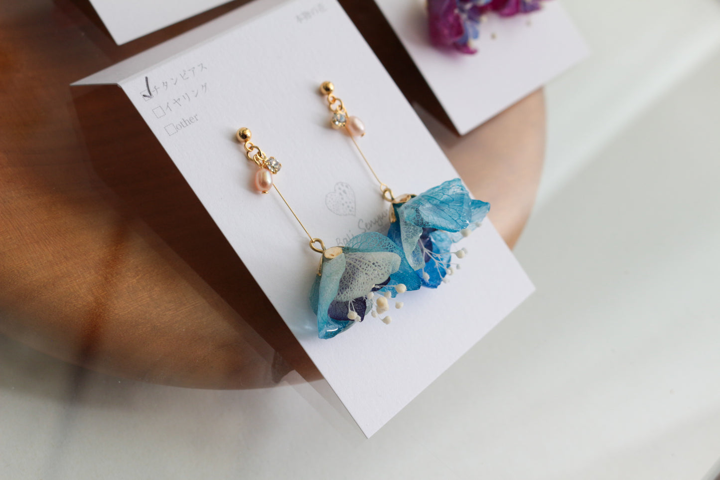 Flower Skirt-  No.2 ピアスorイヤリング