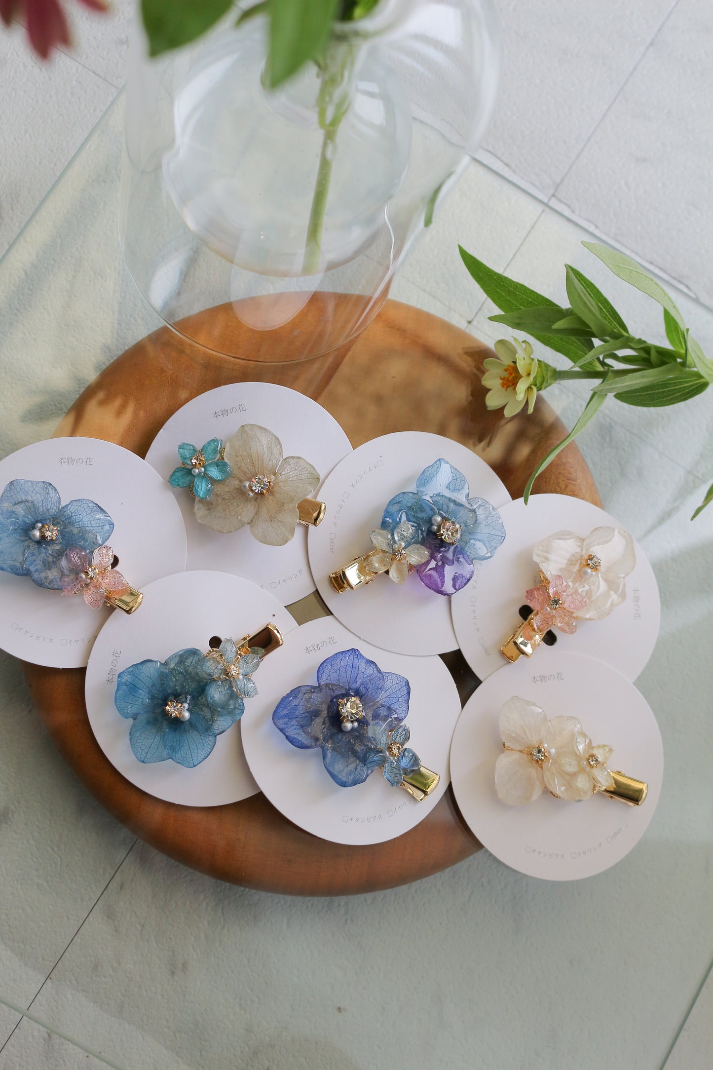 Hydrangea Hair Accessories No.11