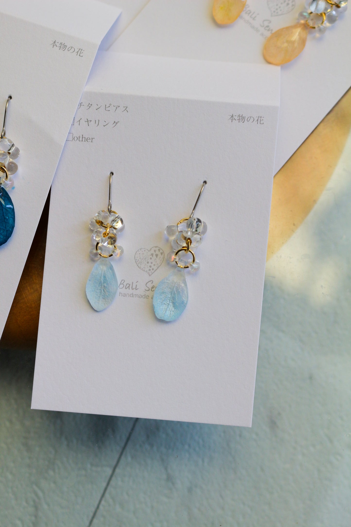 Hydrangea TSUBU Earrings - No.1