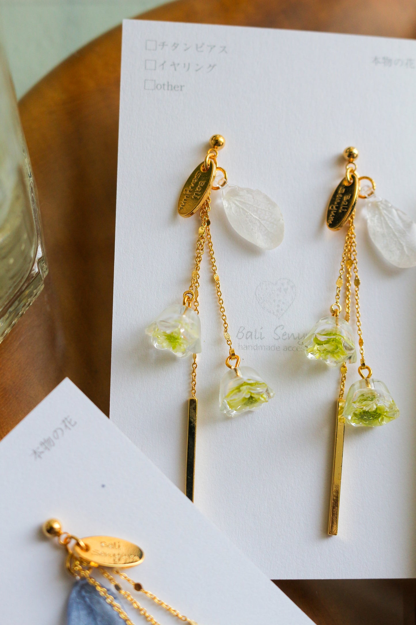 Floral Earring- 残暑の風 No.1