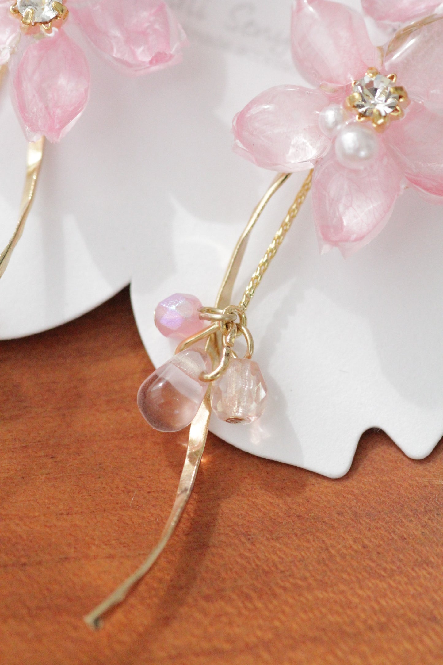 Real "Someiyoshino" Sakura Earring - No.1    #S002