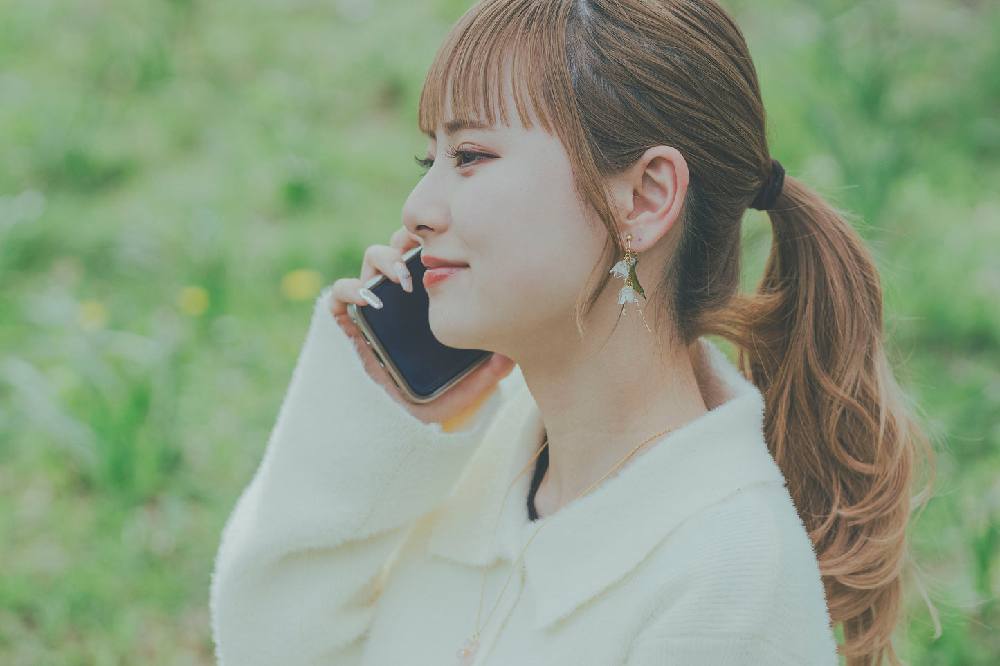 SUZURAN Lily of the Valley Earrings