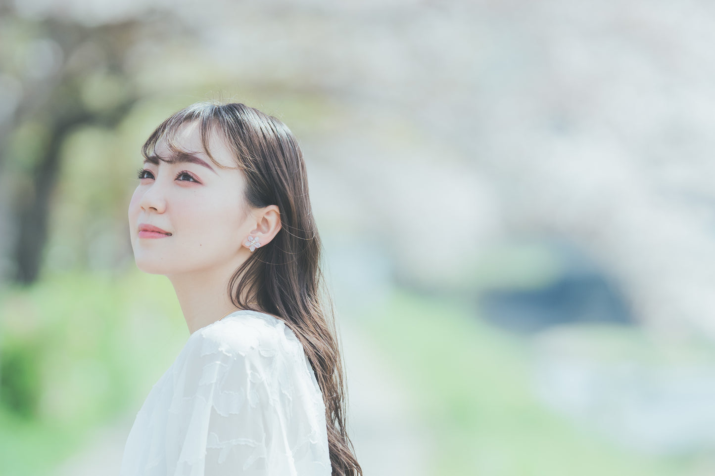 Someiyoshino Sakura Earrings - Small size 小サイズ