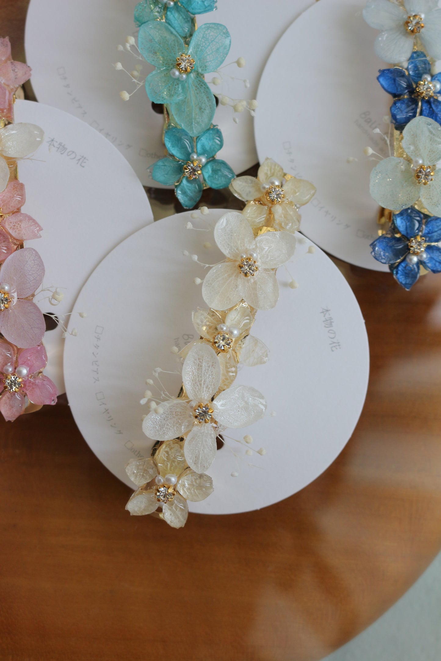 Hydrangea Hair Barrette No.35