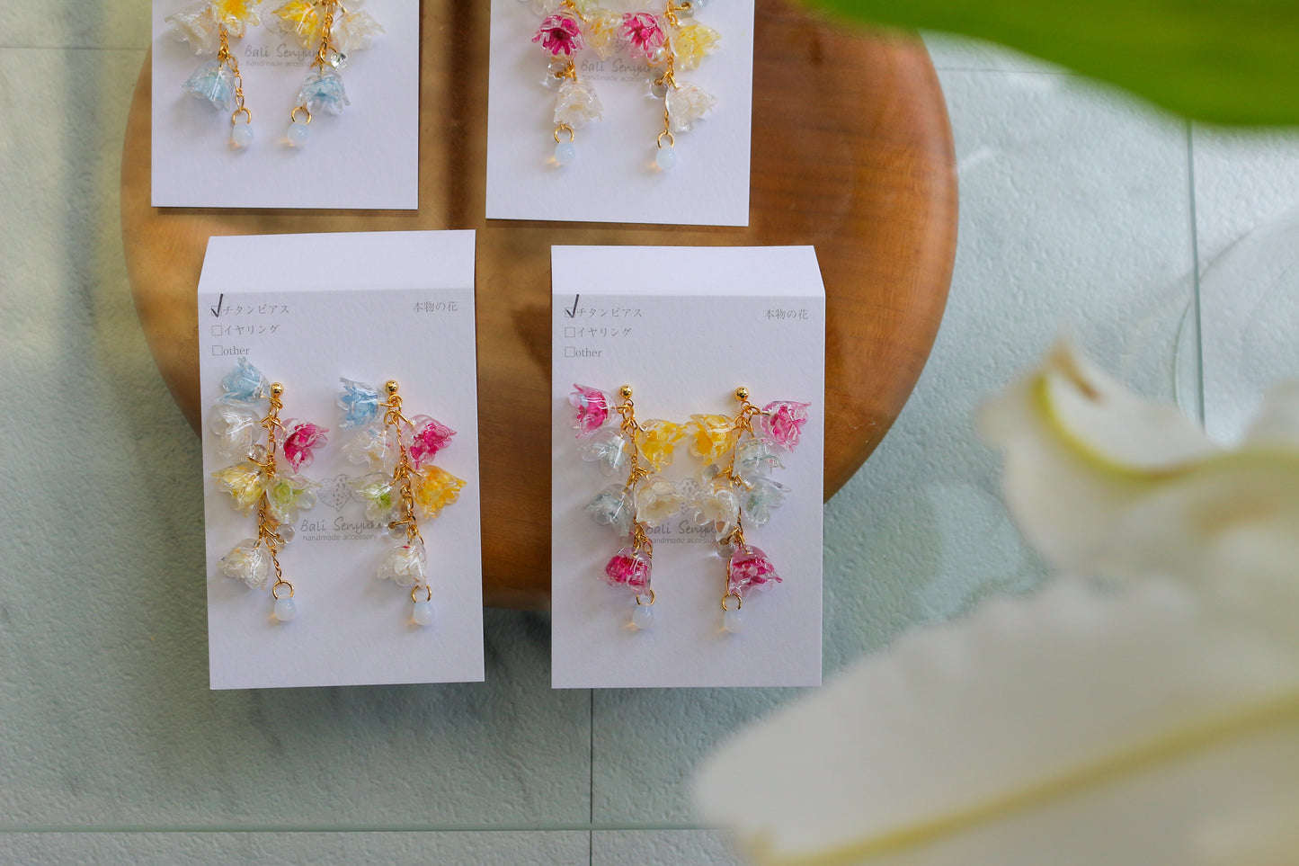 Clear Summer Earring Collection 2025 - No.1