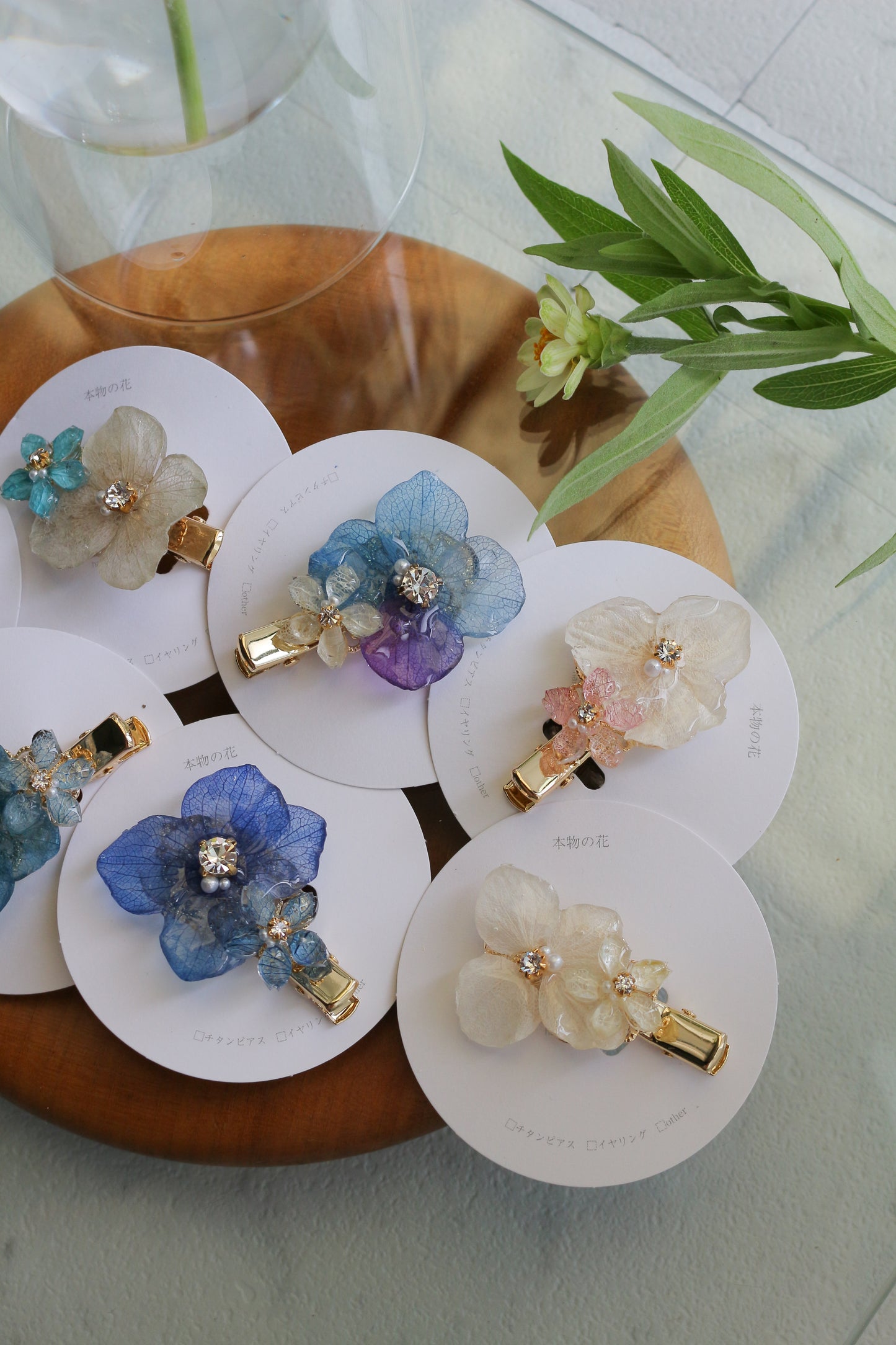 Hydrangea Hair Accessories No.11