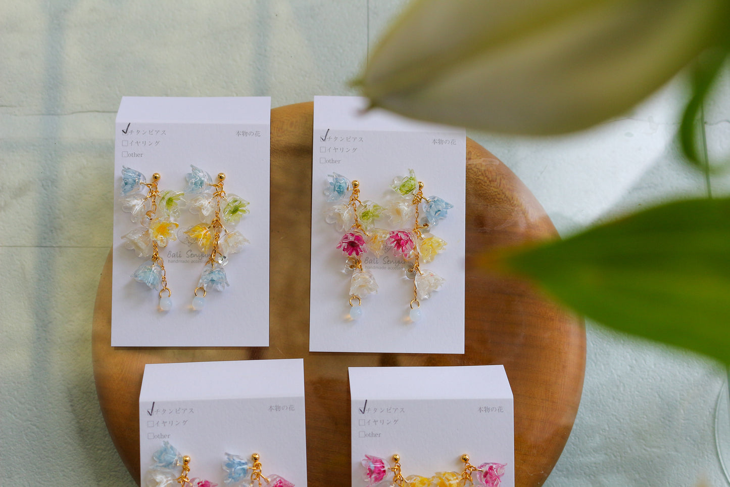 Clear Summer Earring Collection 2025 - No.1