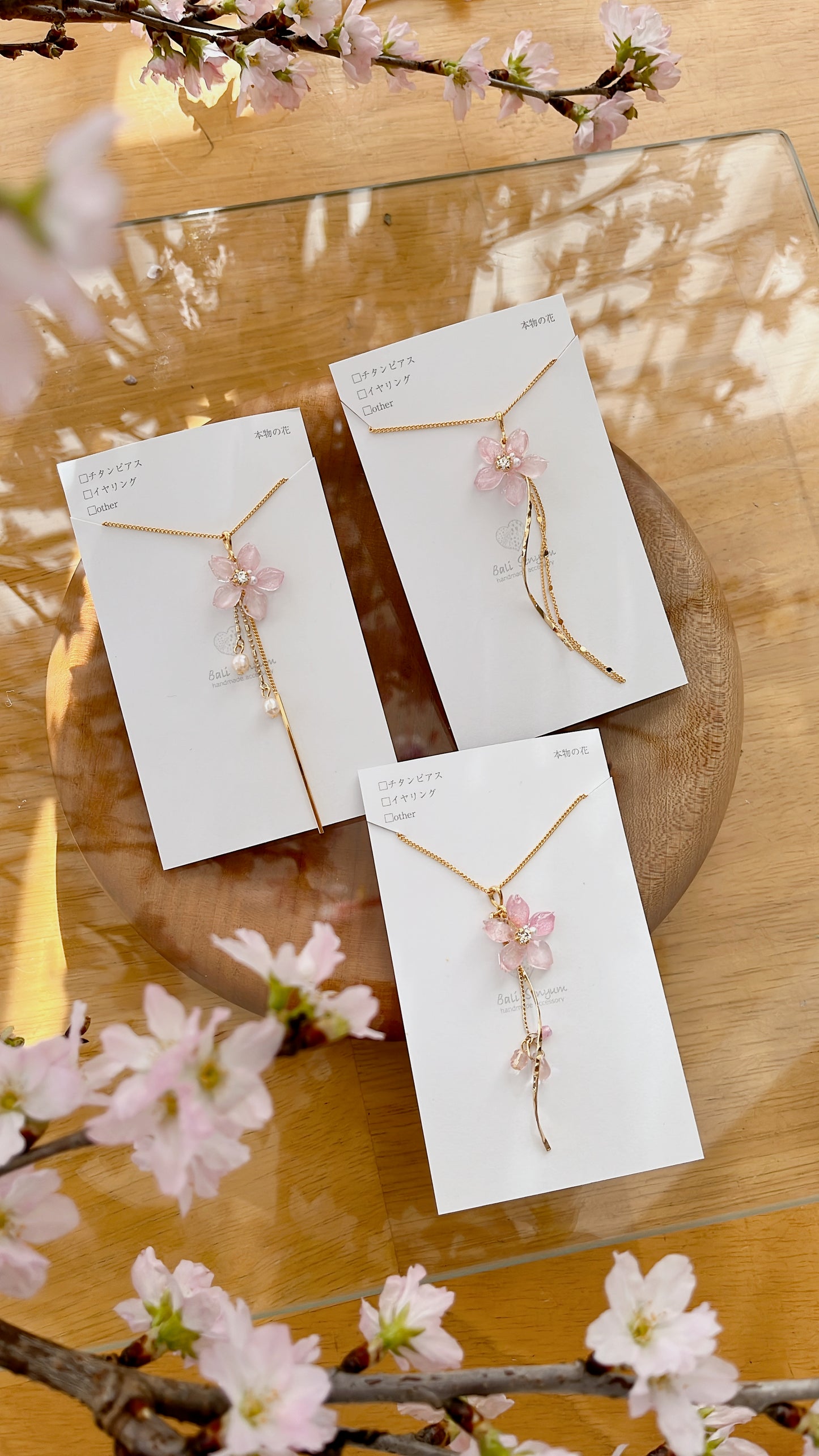 Someiyoshino Sakura Necklace 50cm or 60cm