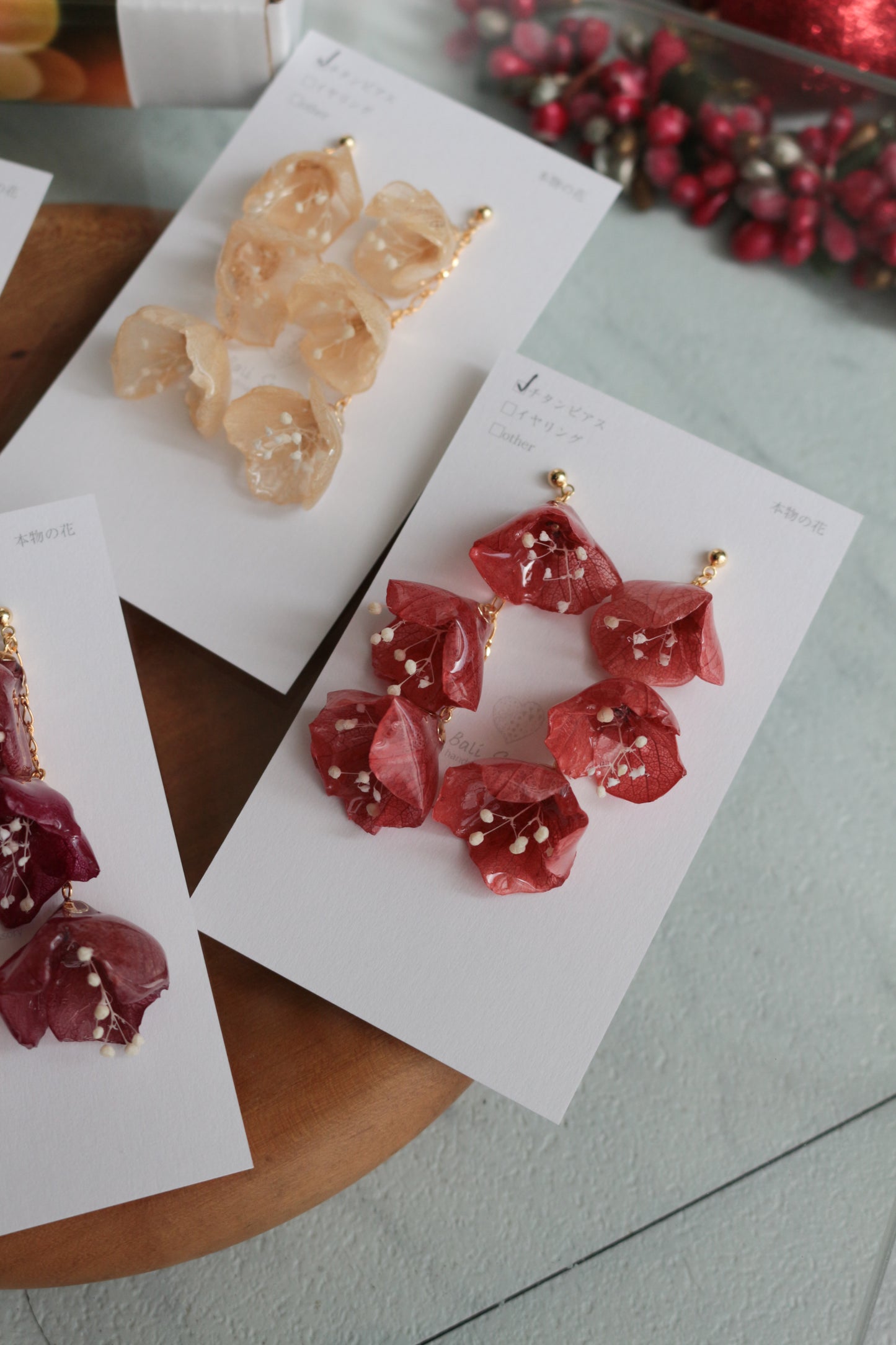 Hanayome Collection Earring No.54 パーツ選べます