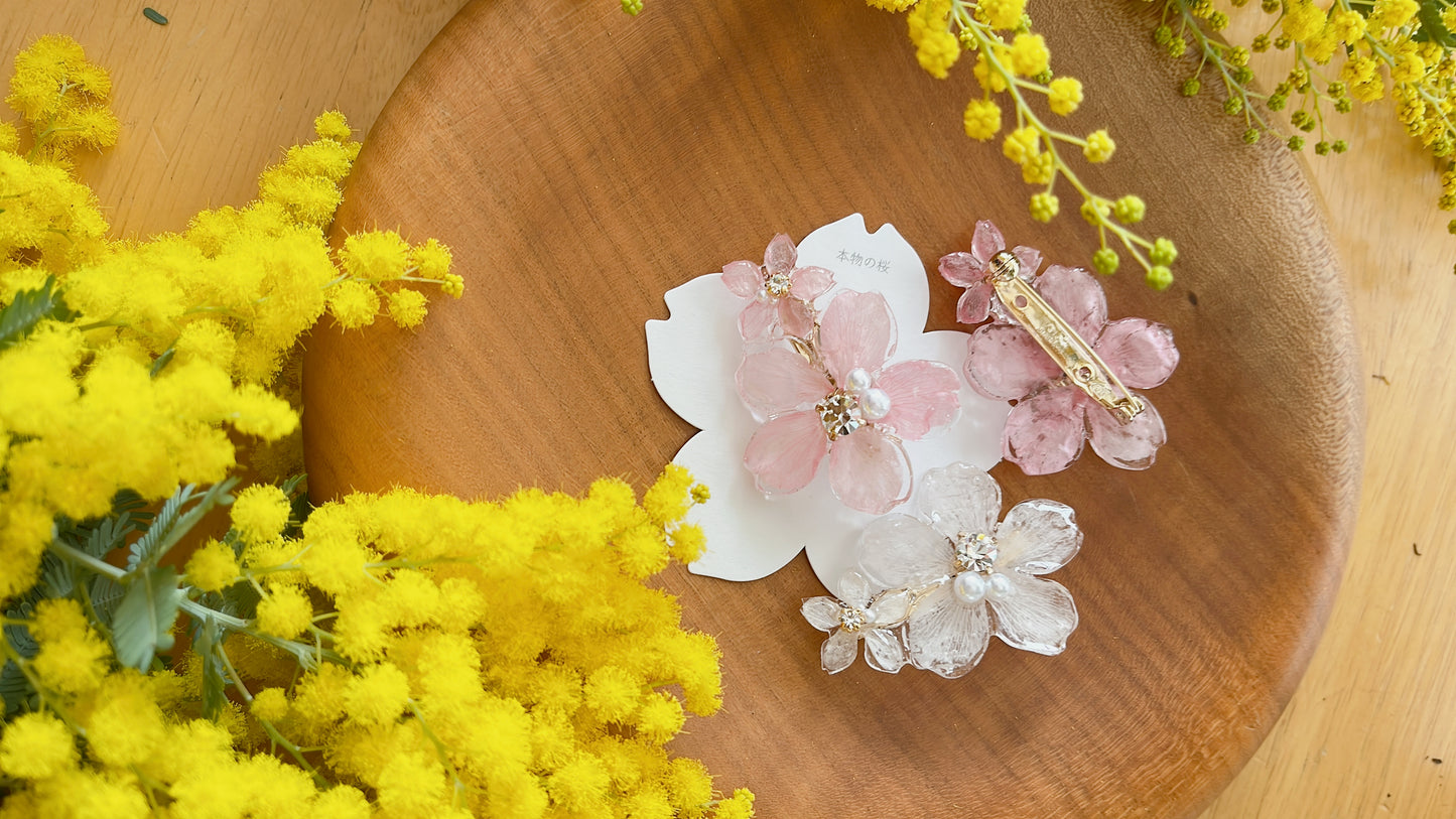 Someiyoshino  Brooch  No.1