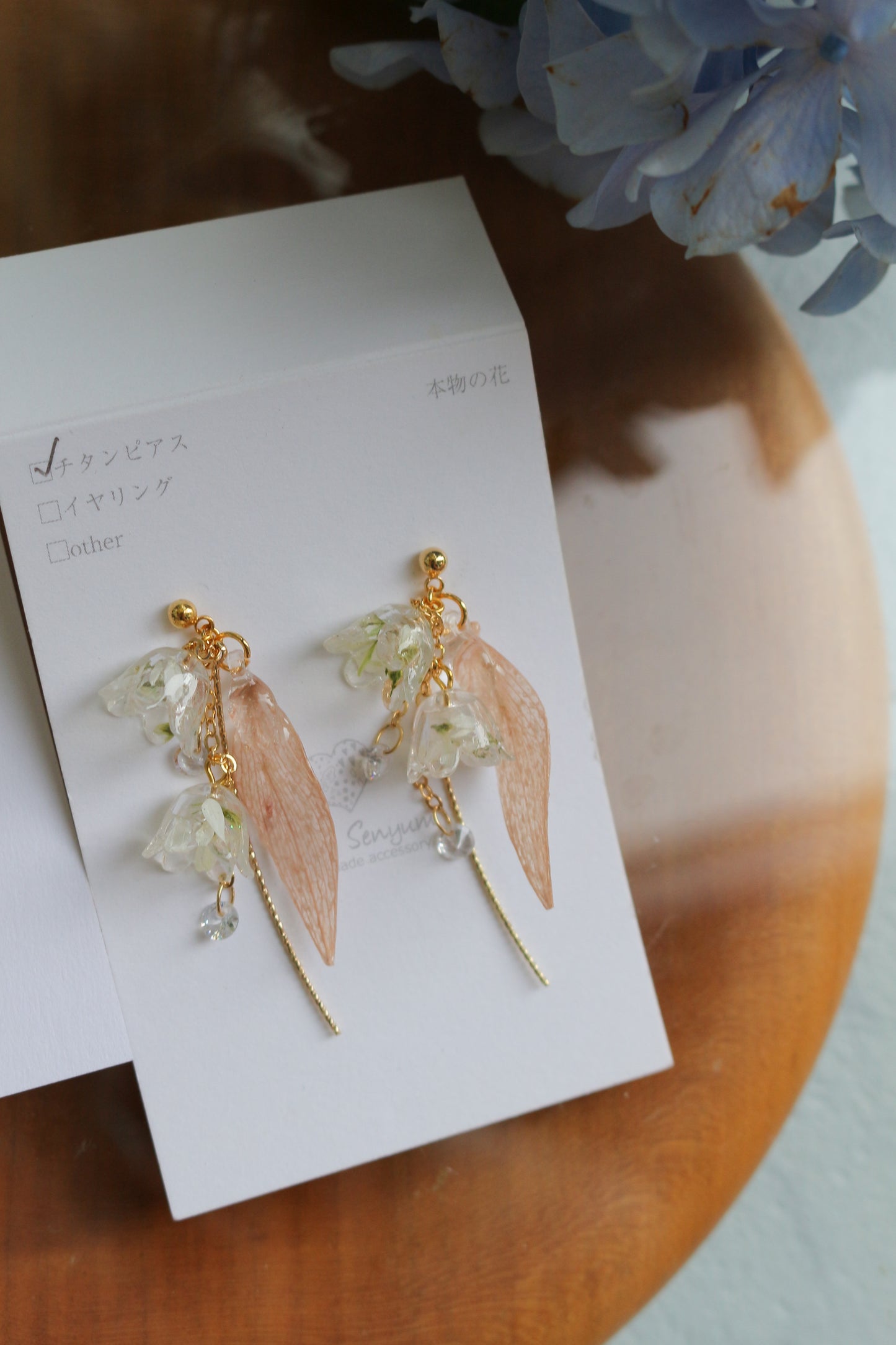 Lily of the Valley SUZURAN Pink Earrings