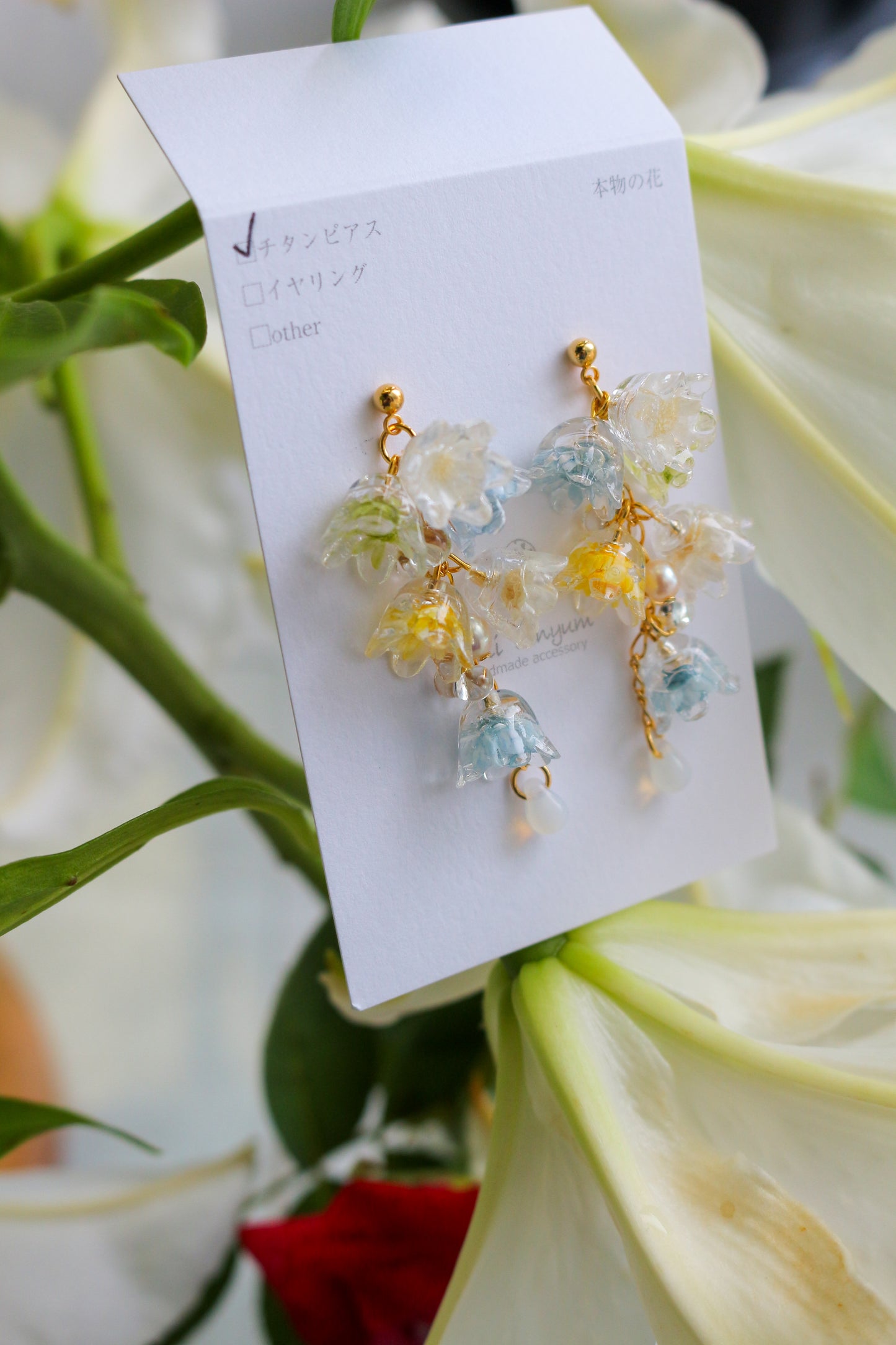 Clear Summer Earring Collection 2025 - No.1