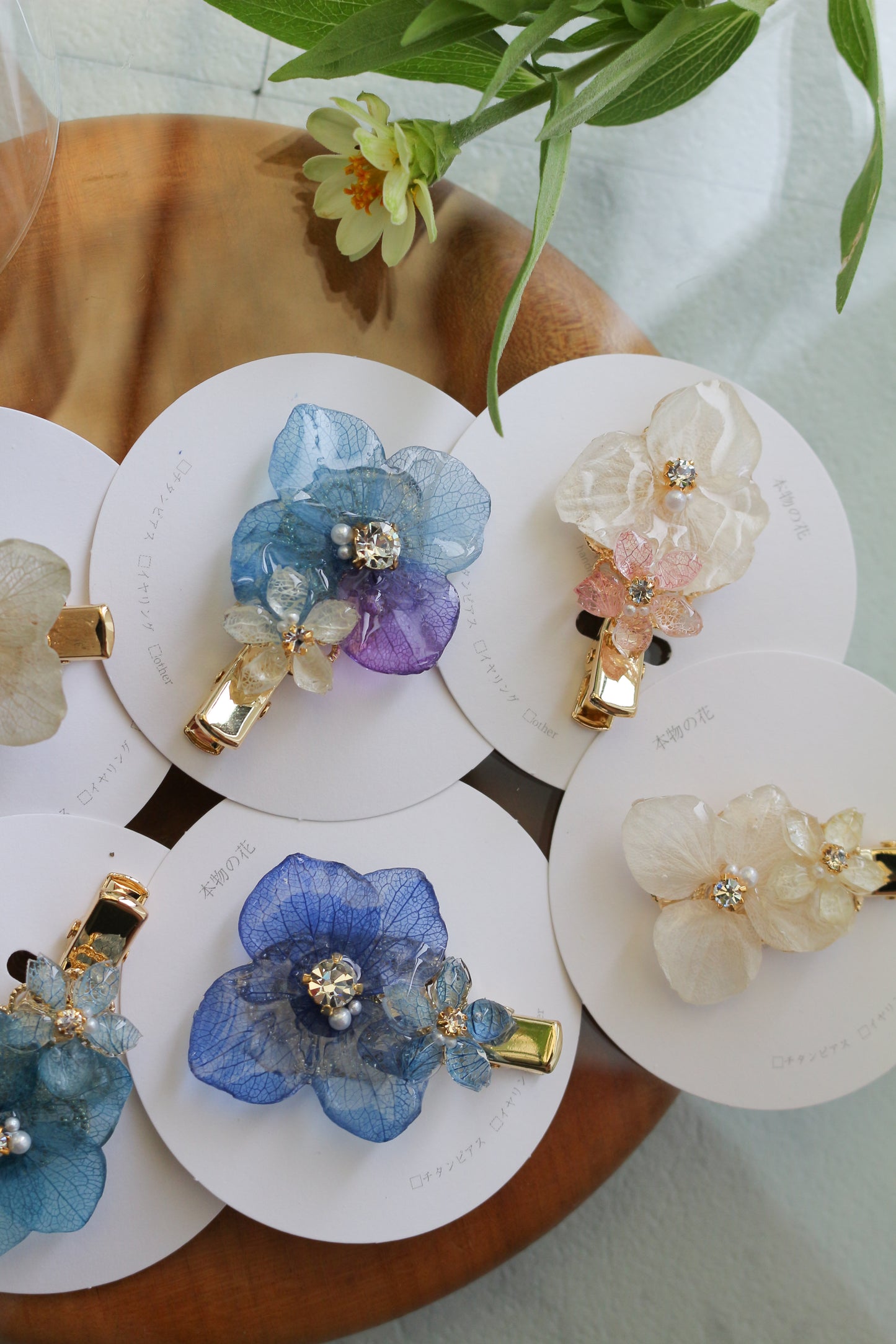 Hydrangea Hair Accessories No.11