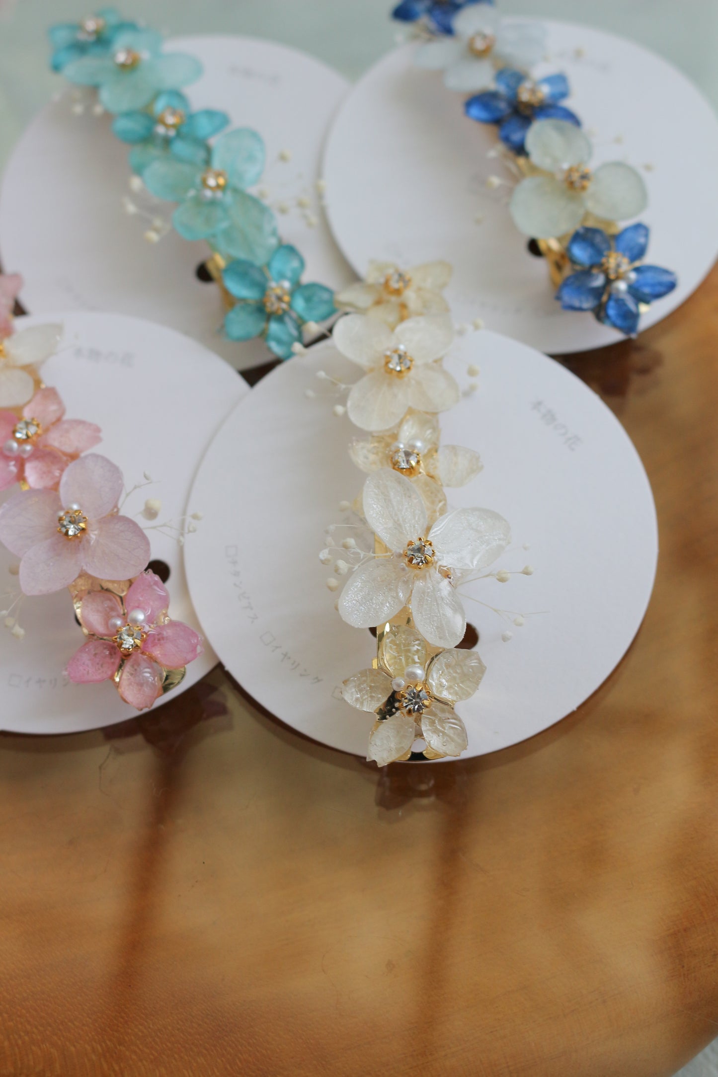 Hydrangea Hair Barrette No.35