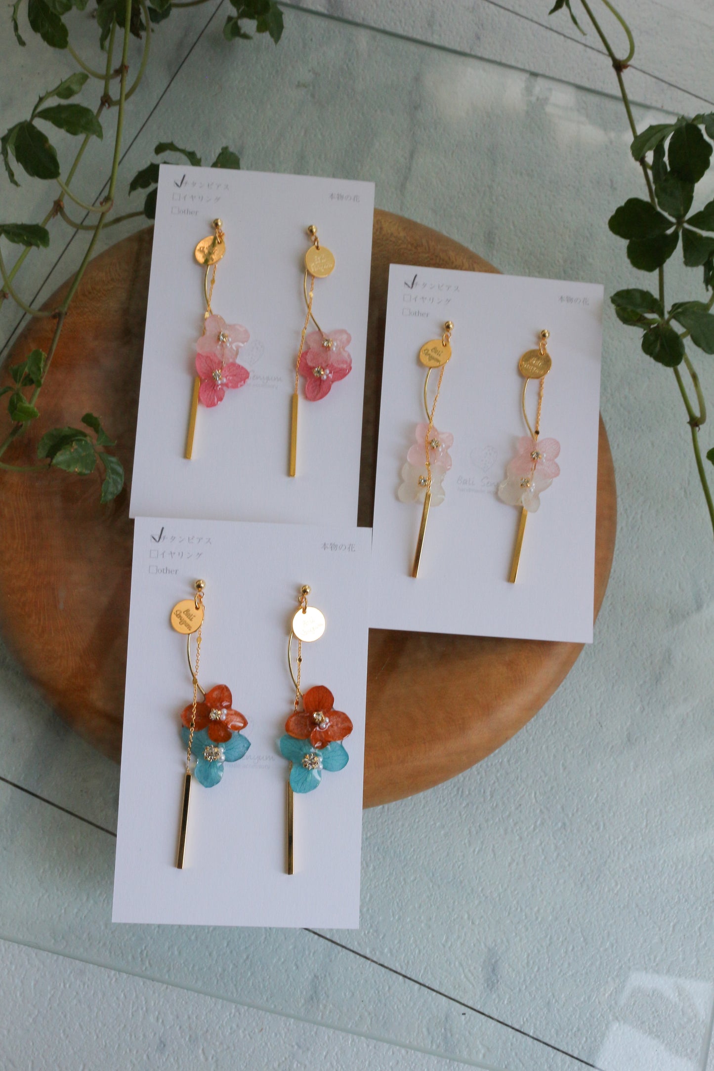Flower Bouquet Collection - No.3 ピアスorイヤリング