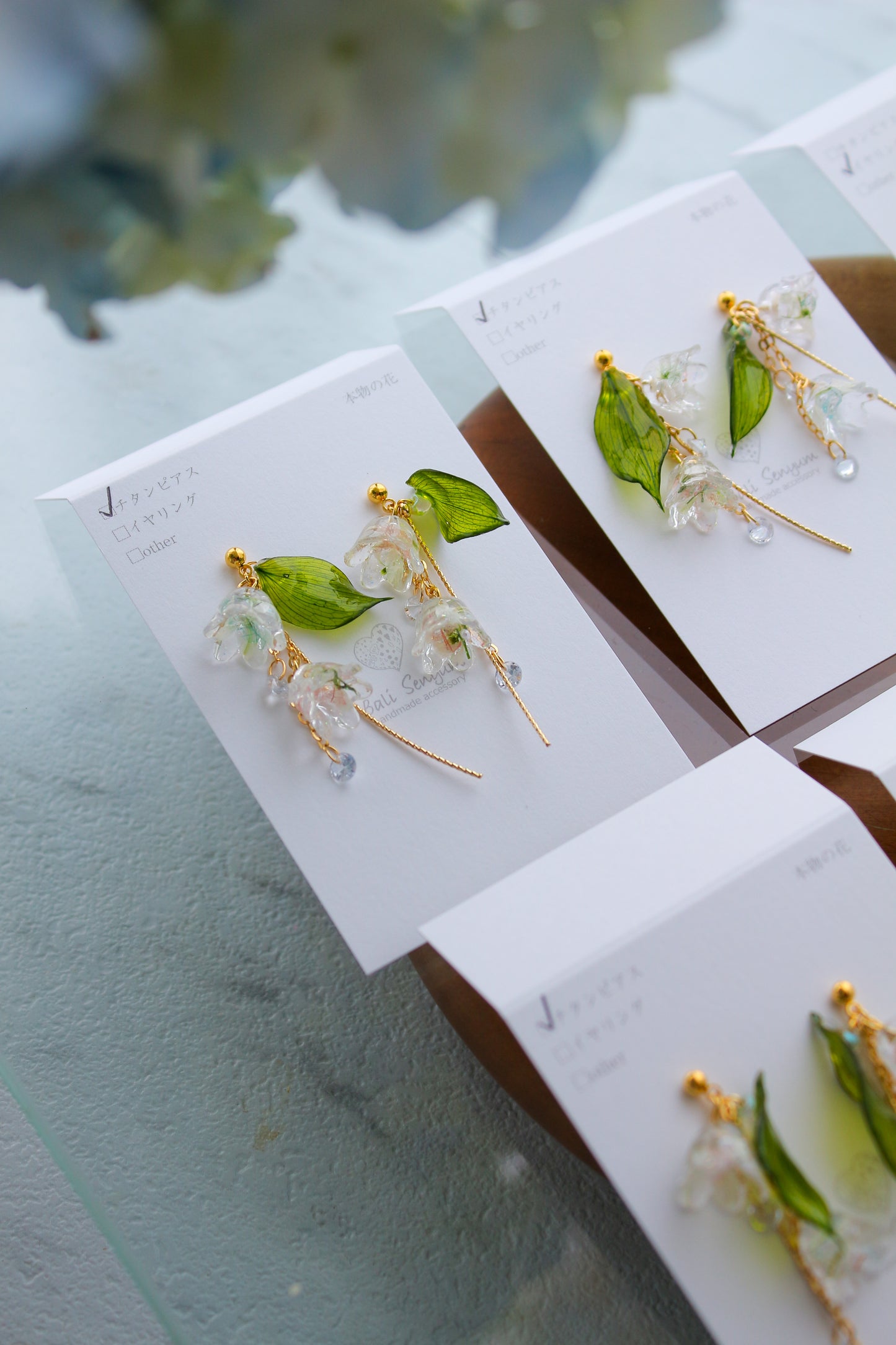 SUZURAN Lily of the Valley Earrings