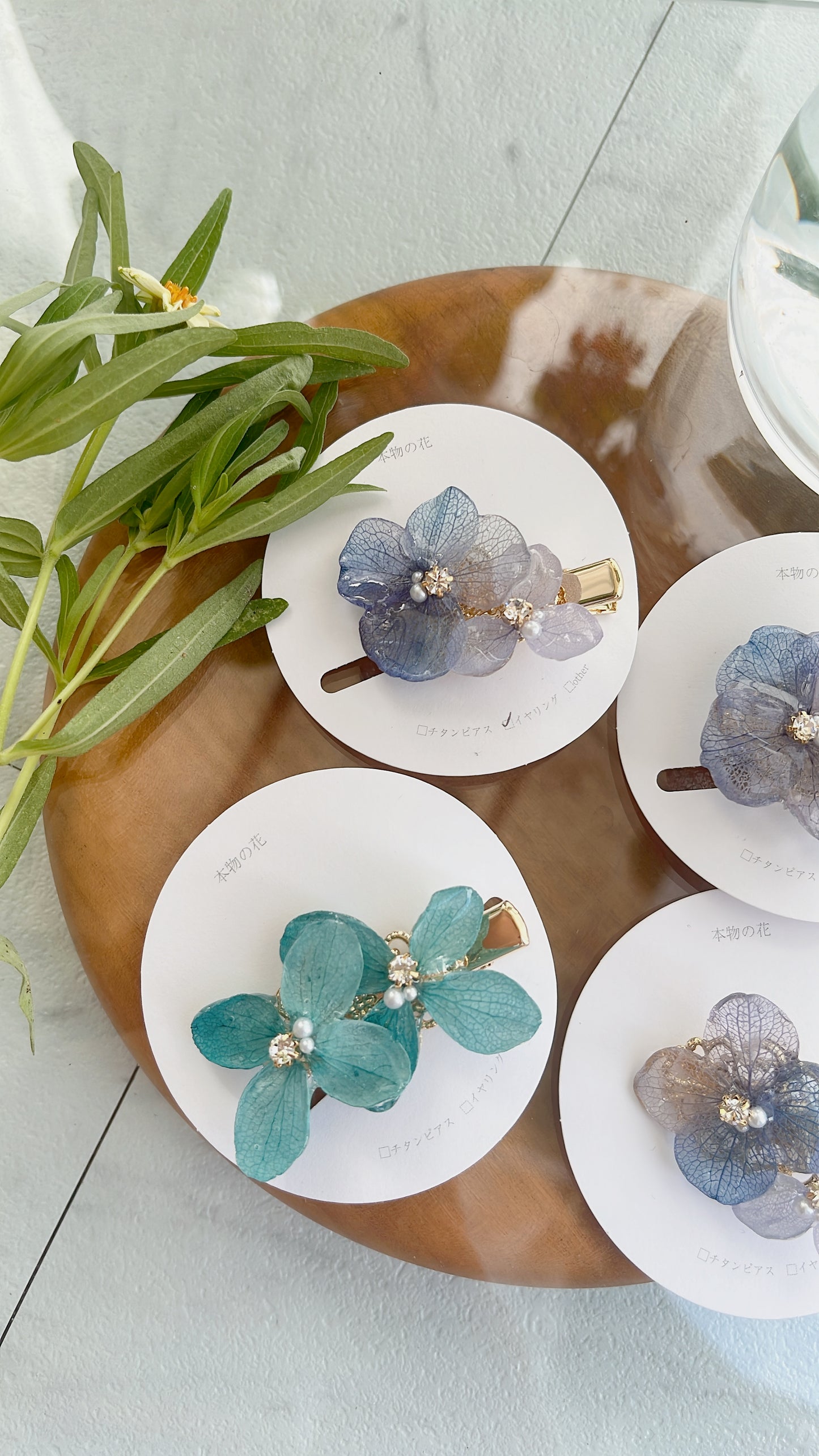 Hydrangea Hair Accessories - Time limited