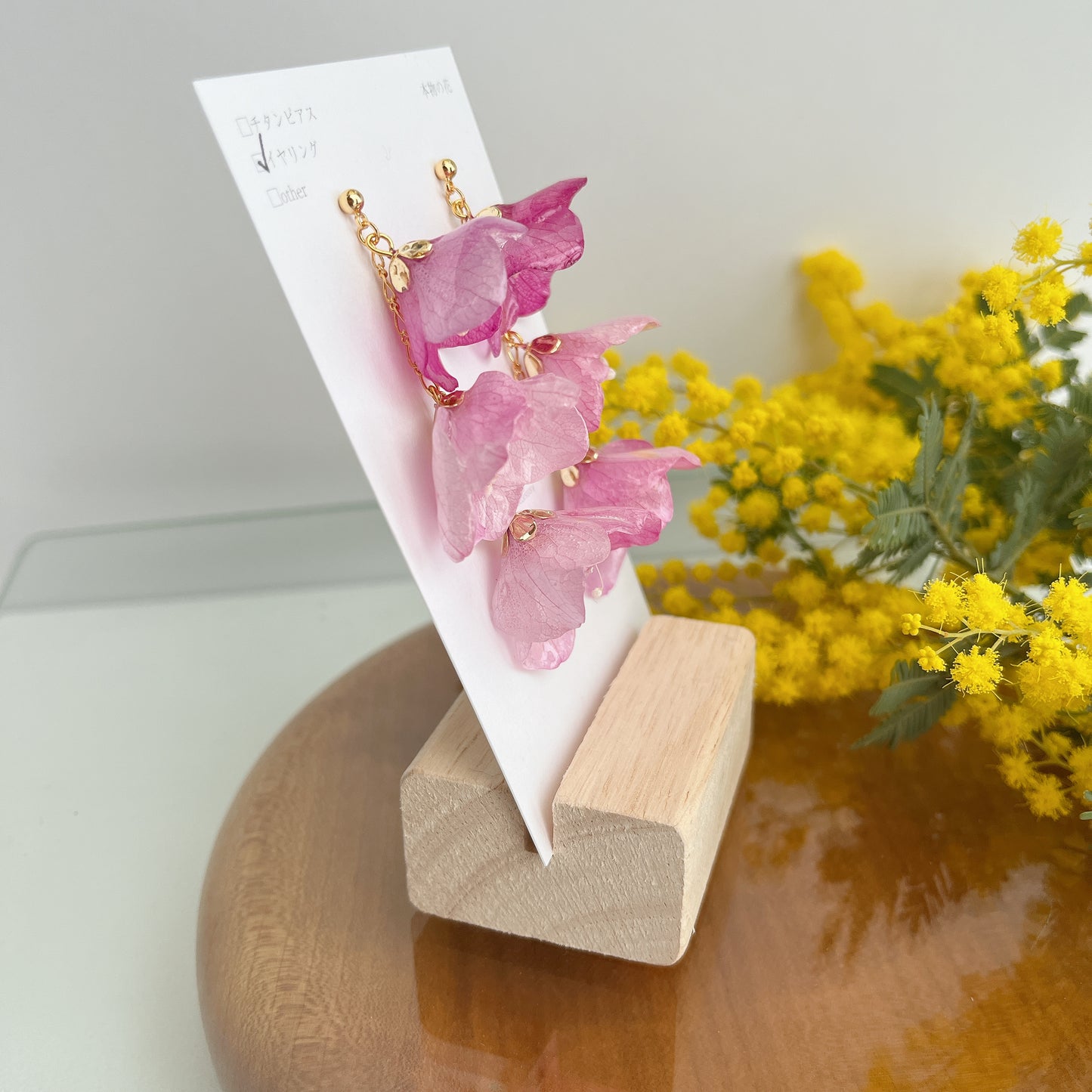 "Hanayome" Collection Earring No.49 パーツ選べます