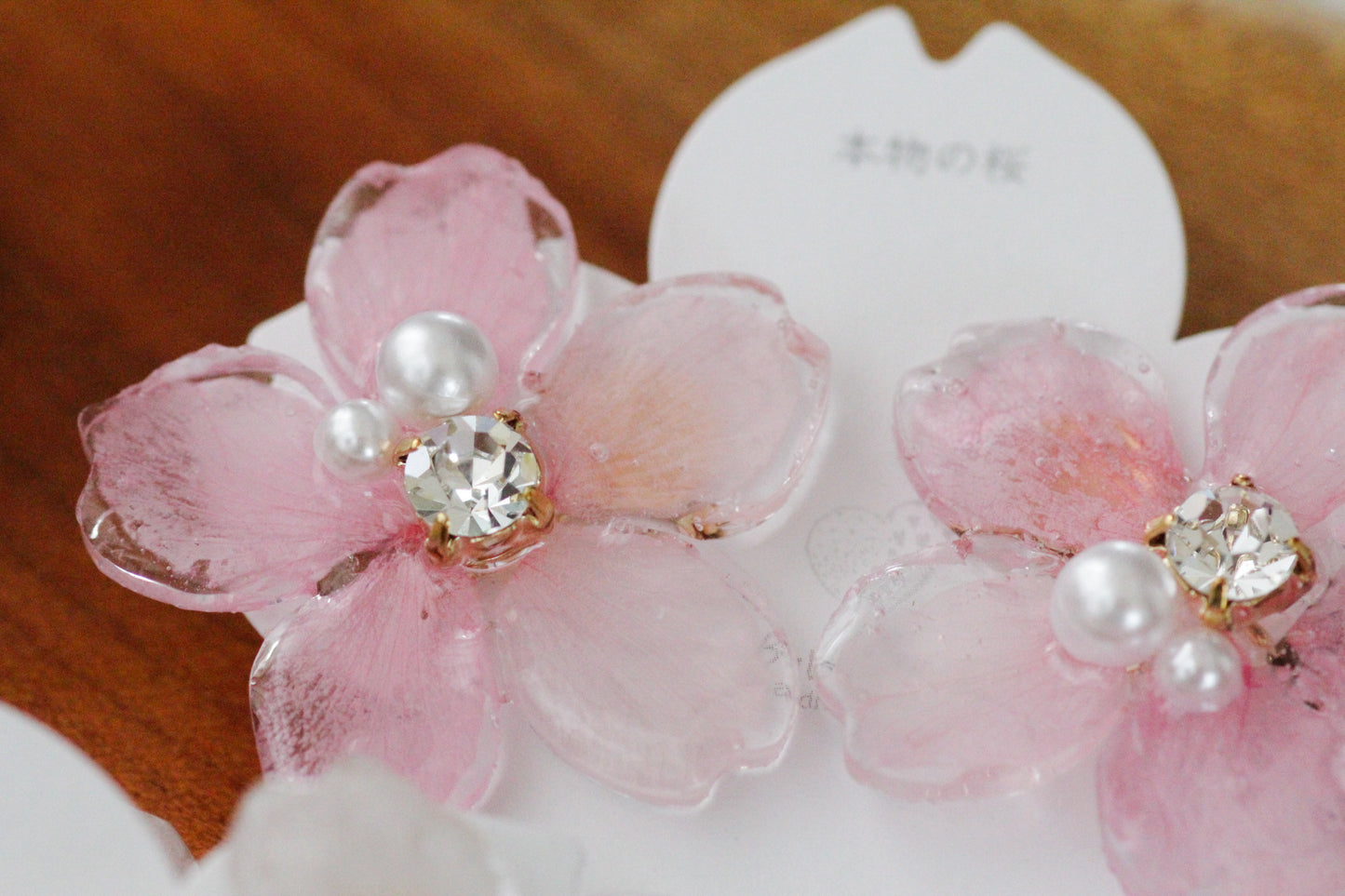 Someiyoshino Sakura Earrings - Large  #S001