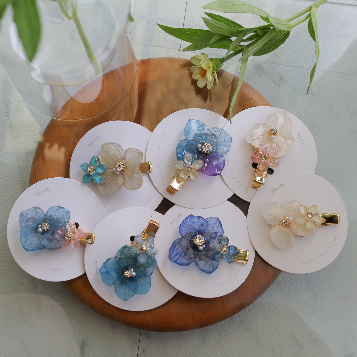 Hydrangea Hair Accessories No.11