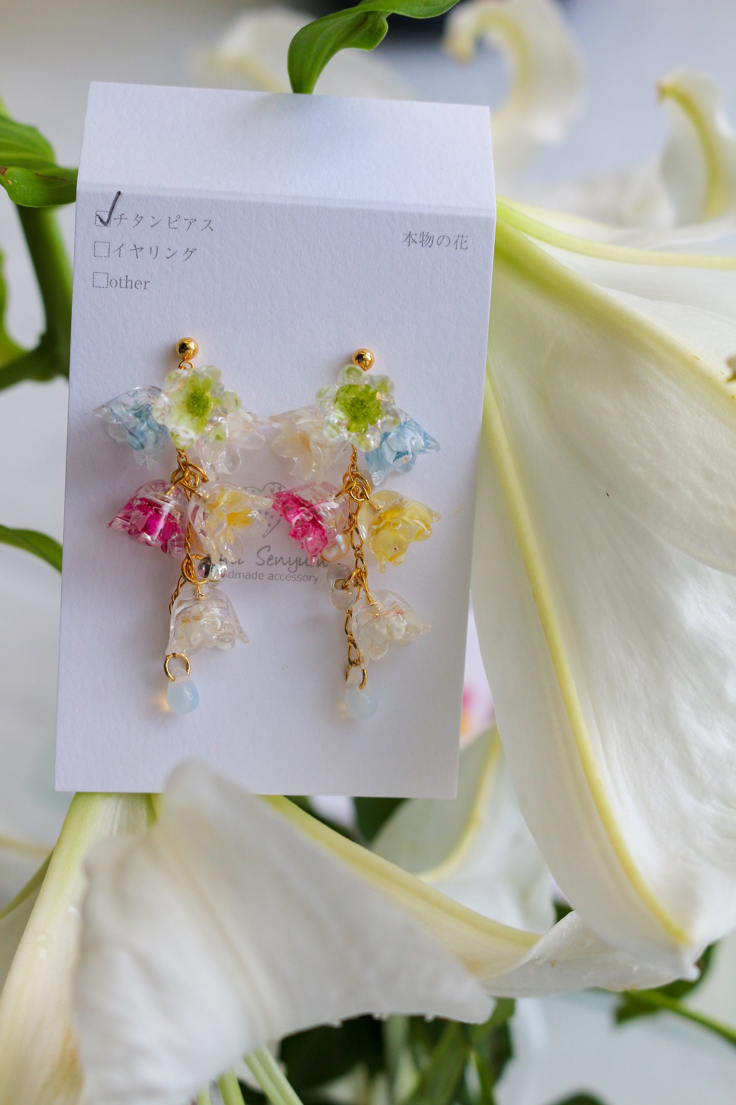 Clear Summer Earring Collection 2025 - No.1