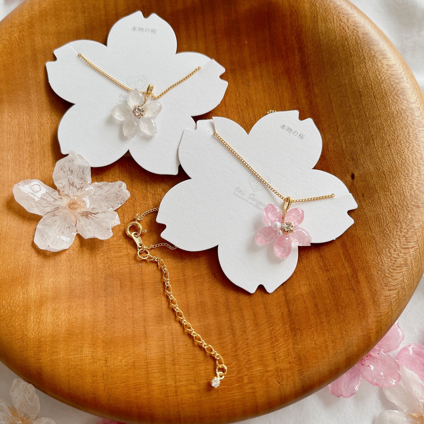 Someiyoshino Sakura Necklace 40cm