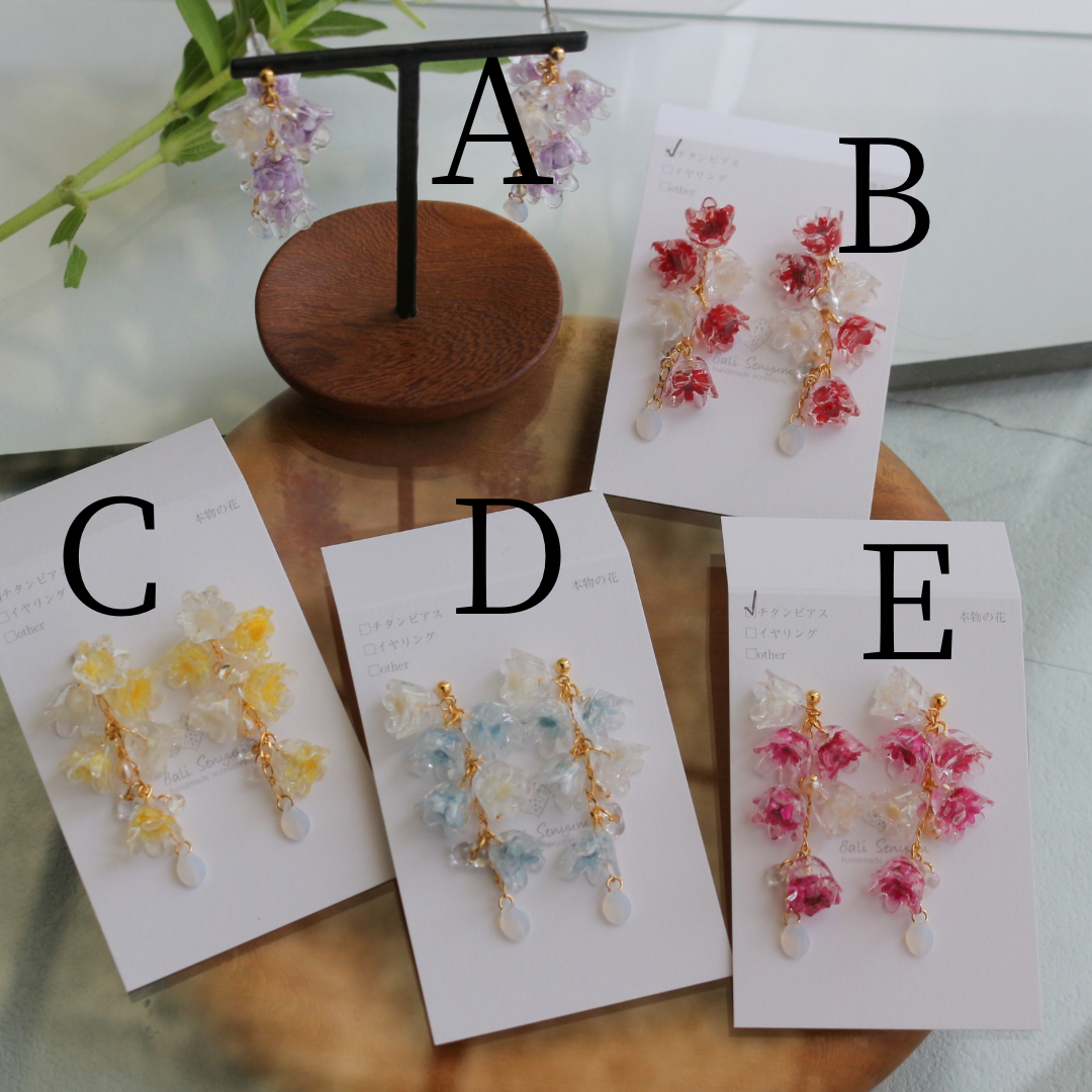 Clear Summer Earring Collection 2025 - No.3