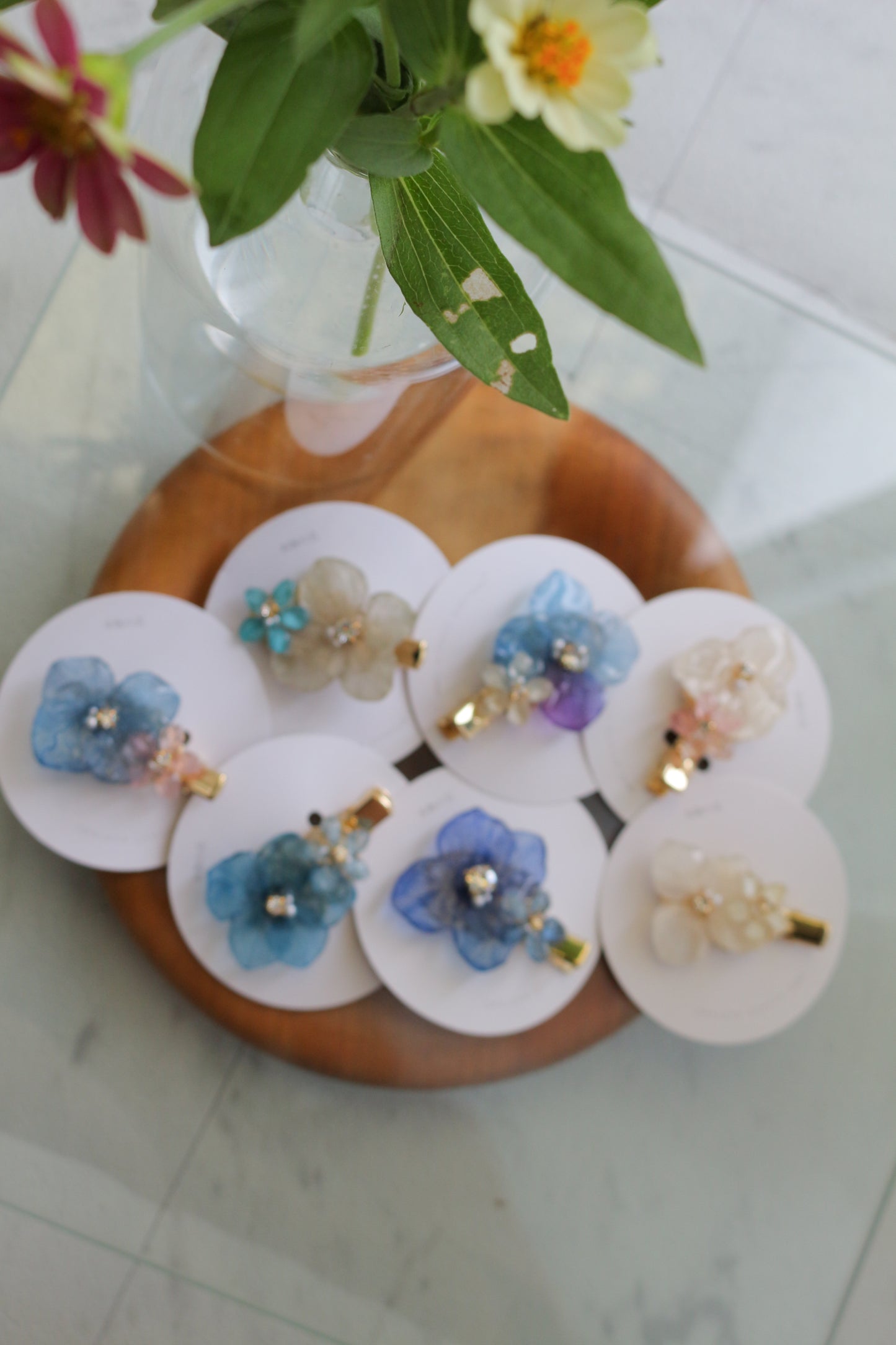 Hydrangea Hair Accessories No.11
