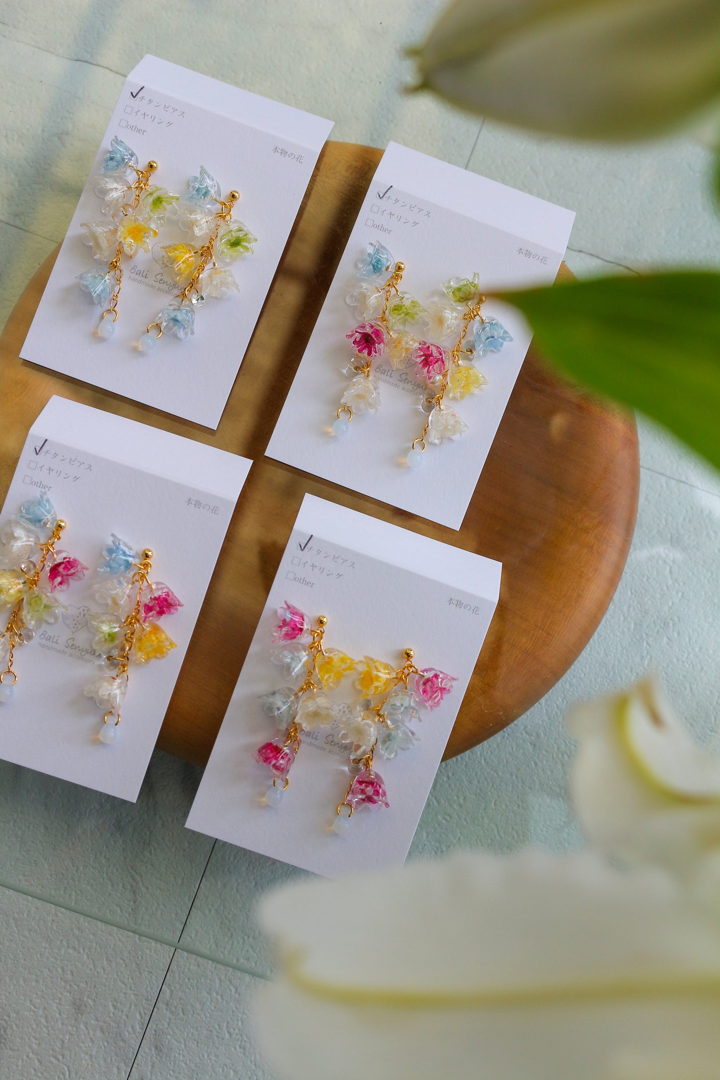 Clear Summer Earring Collection 2025 - No.1