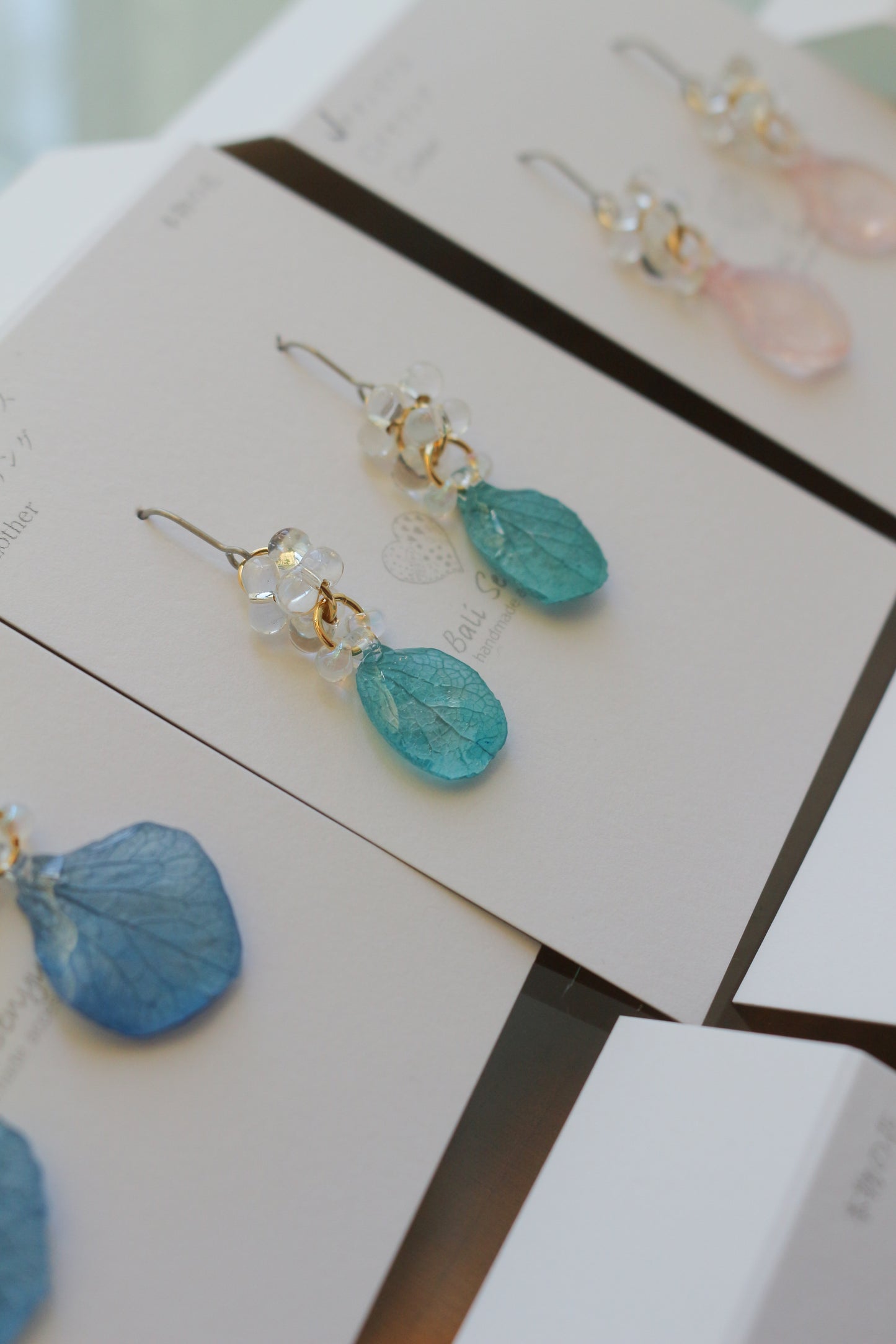 Hydrangea TSUBU Earrings - No.3