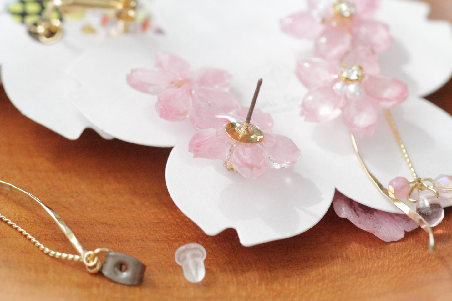 Real "Someiyoshino" Sakura Earring - No.1    #S002