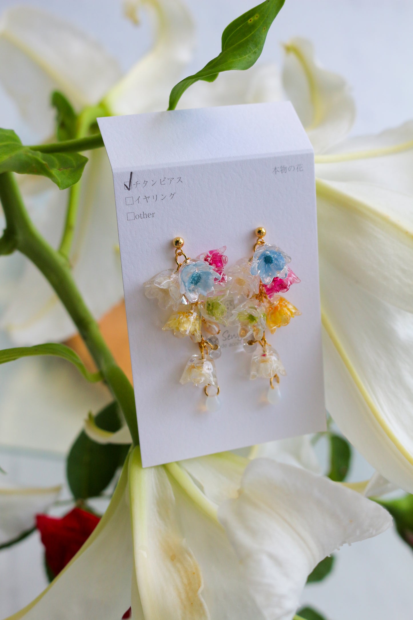 Clear Summer Earring Collection 2025 - No.1