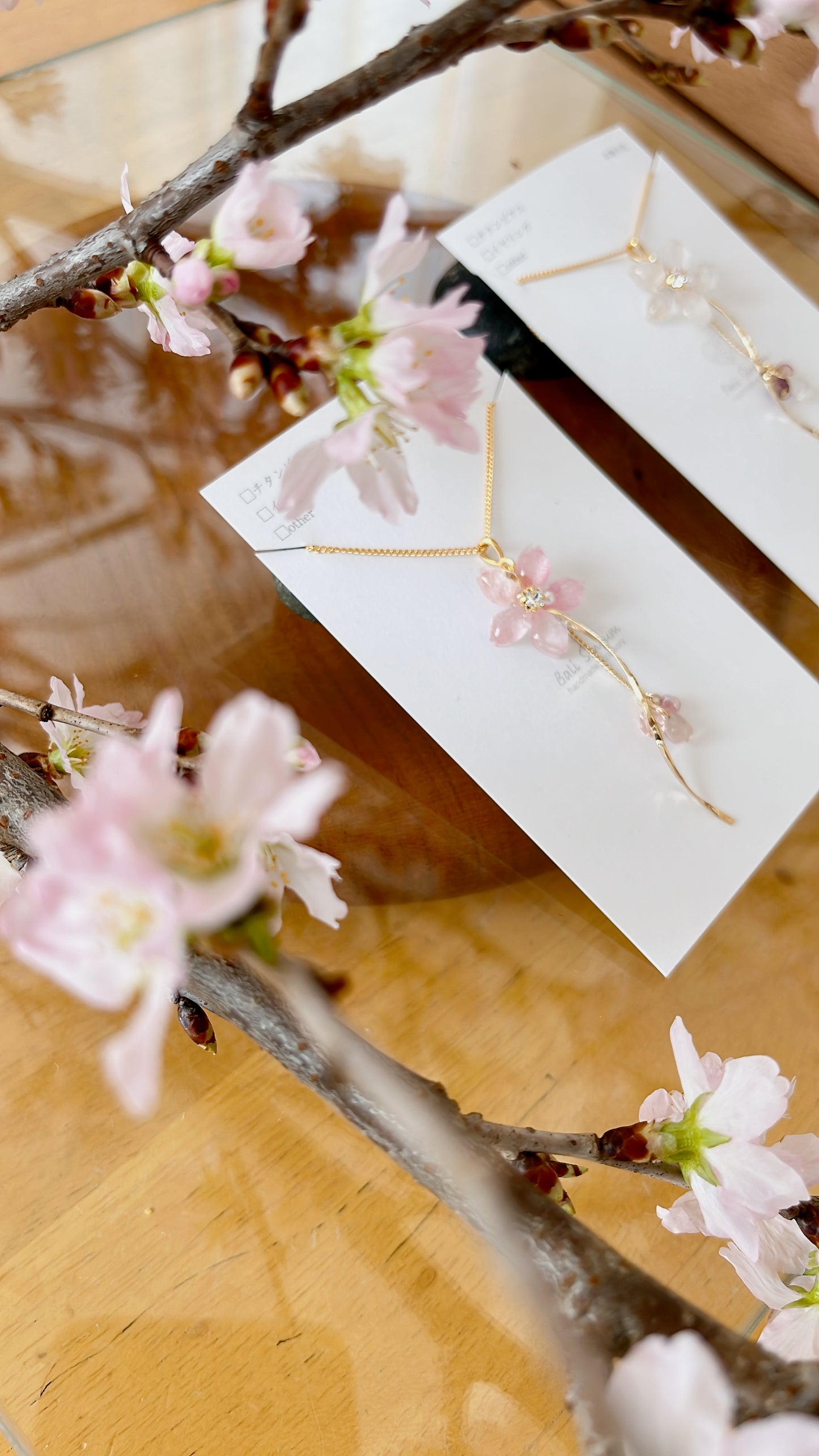 Someiyoshino Sakura Necklace 50cm or 60cm