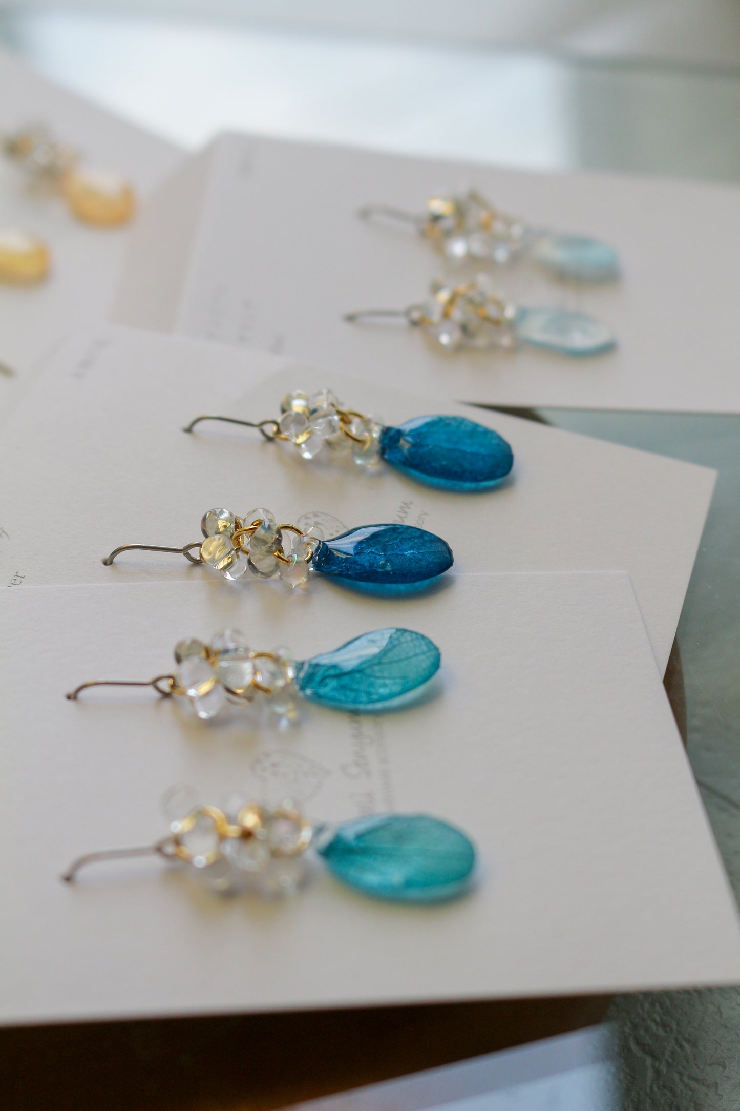 Hydrangea TSUBU Earrings - No.1