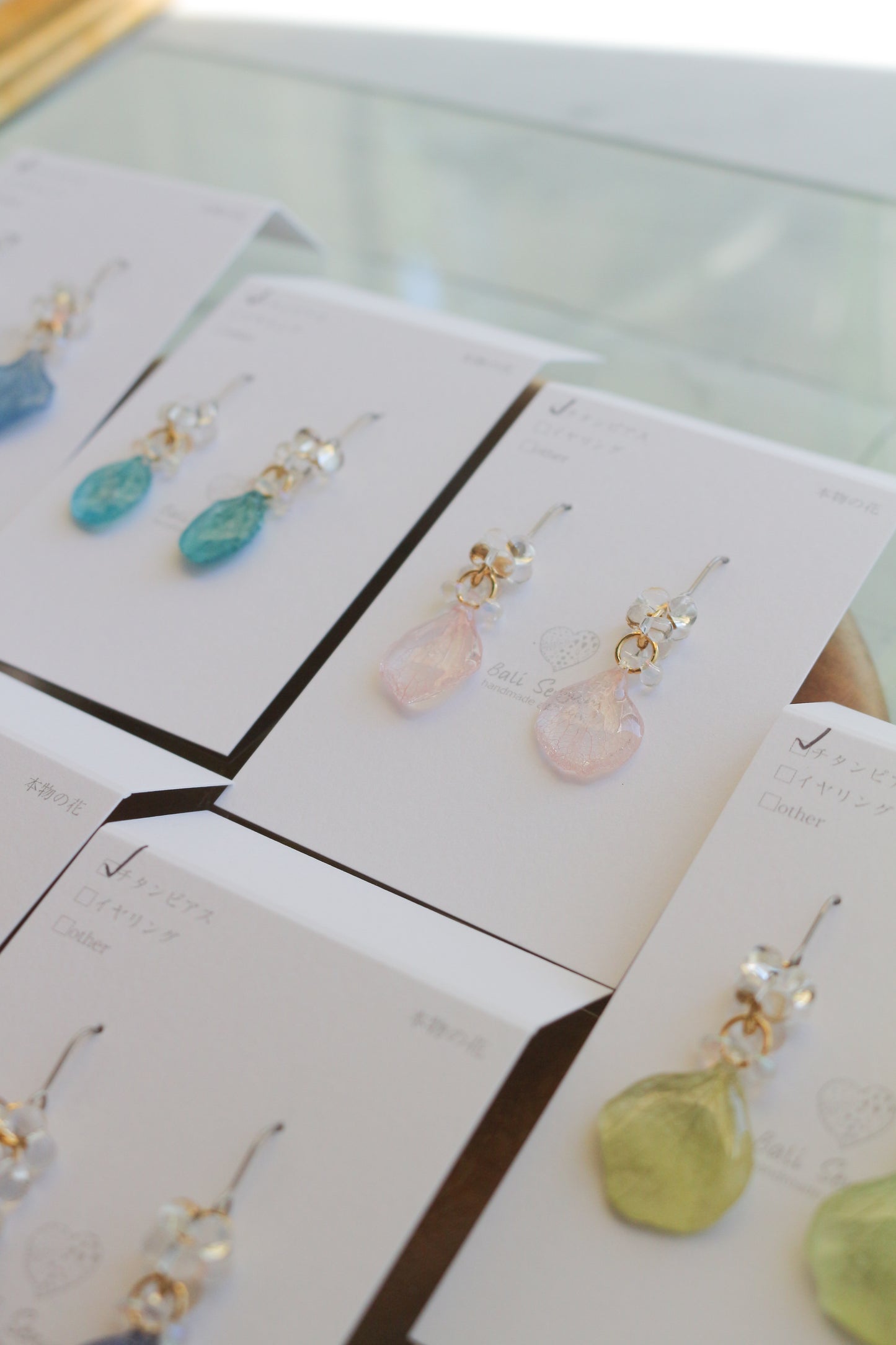 Hydrangea TSUBU Earrings - No.3