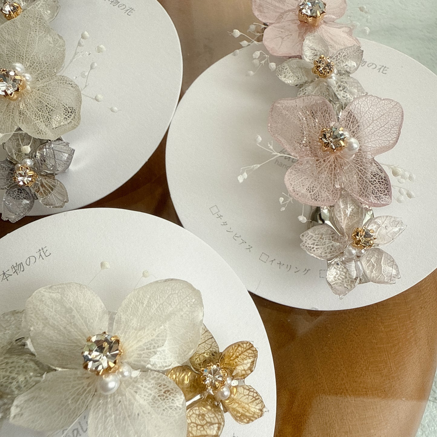 Hydrangea Hair Barrette No.13