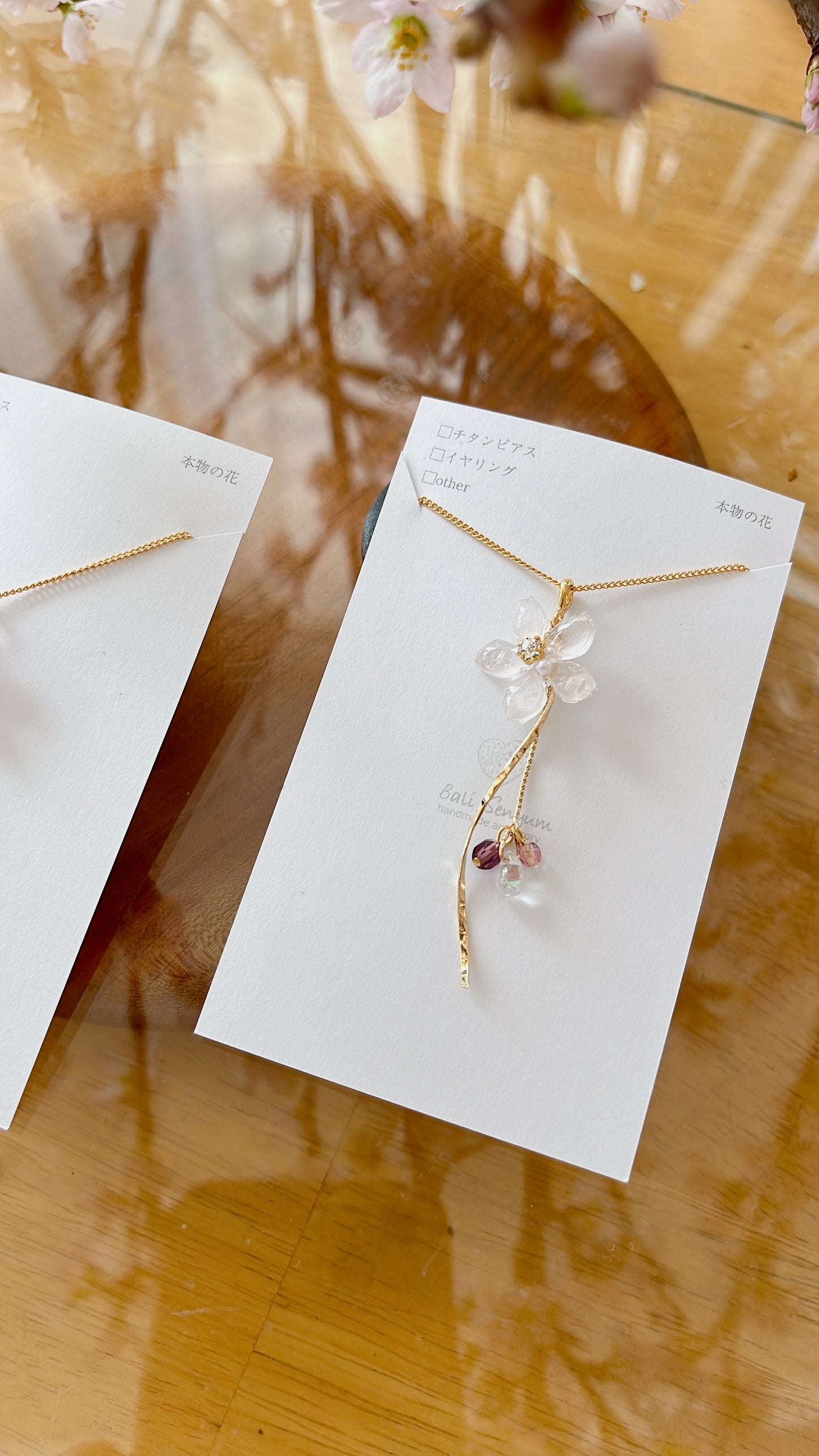 Someiyoshino Sakura Necklace 50cm or 60cm