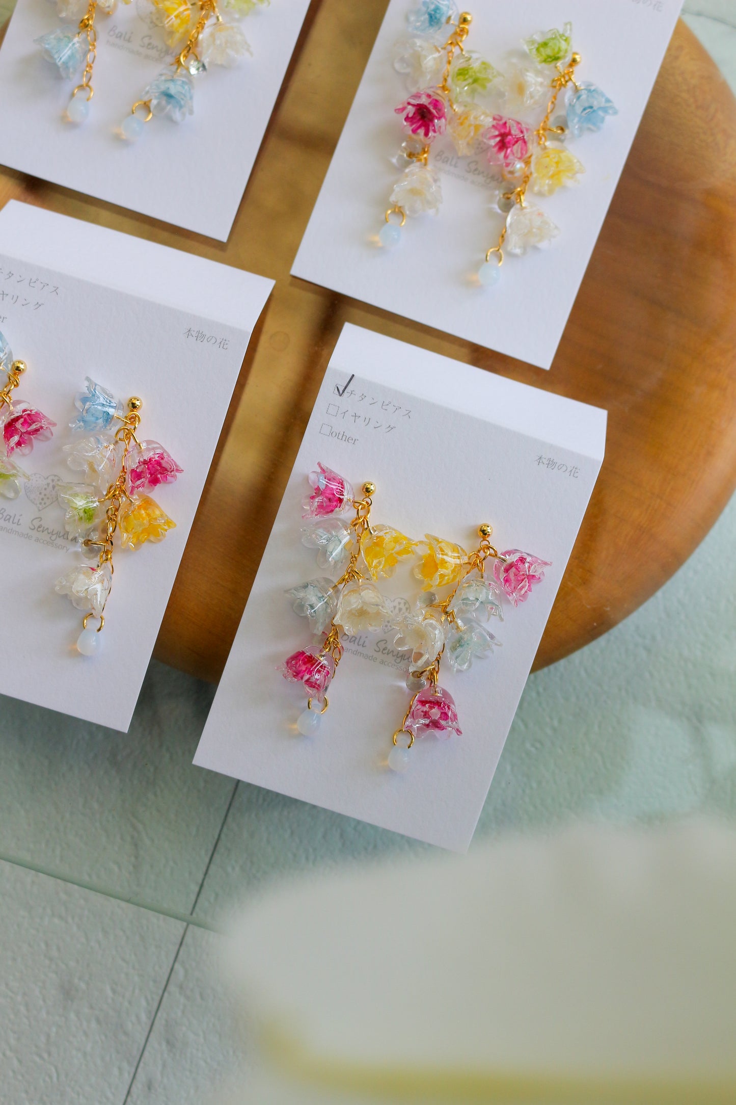 Clear Summer Earring Collection 2025 - No.1
