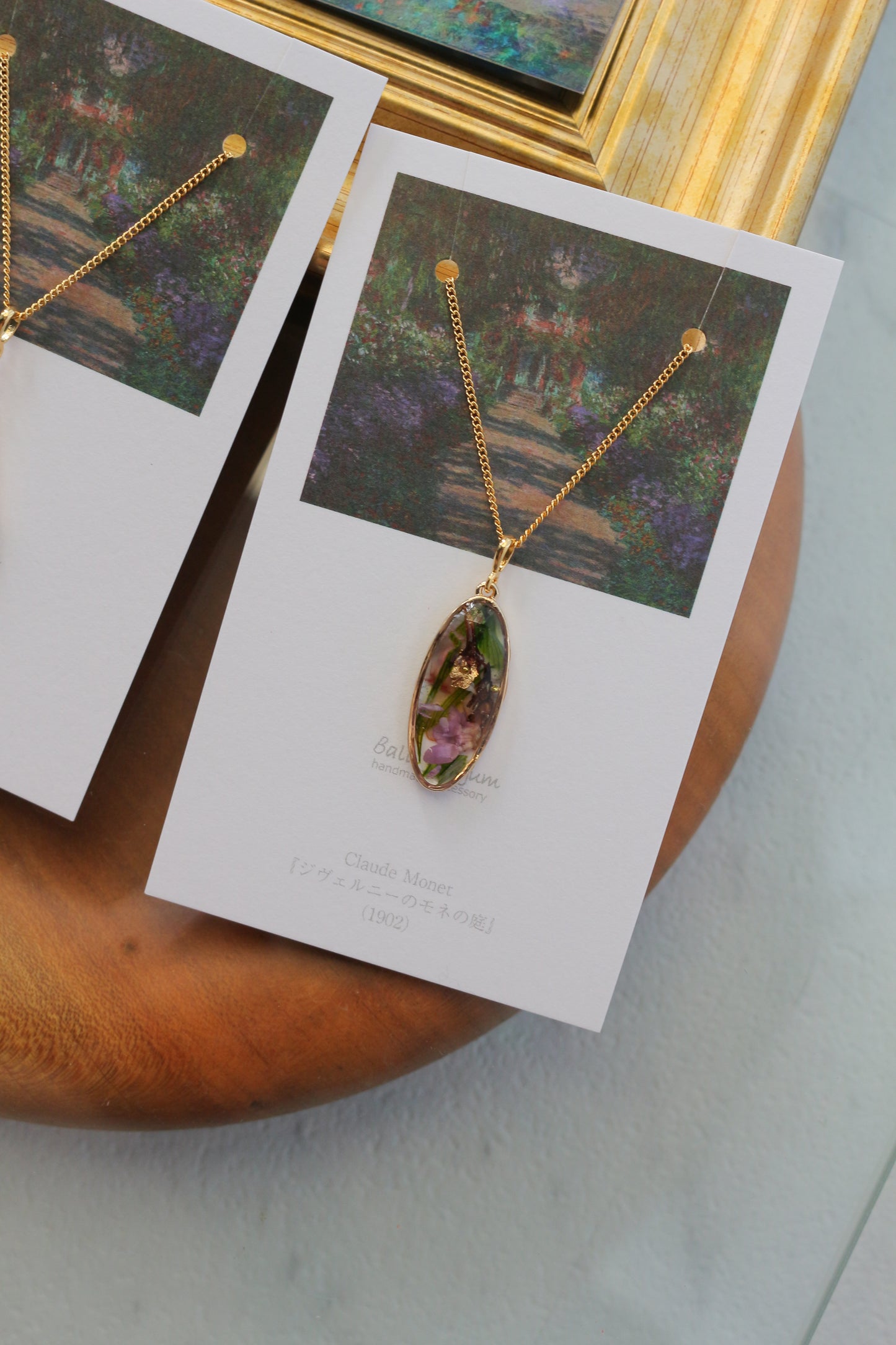 Claude Monet's Inspired Necklace - ジヴェルニーの庭