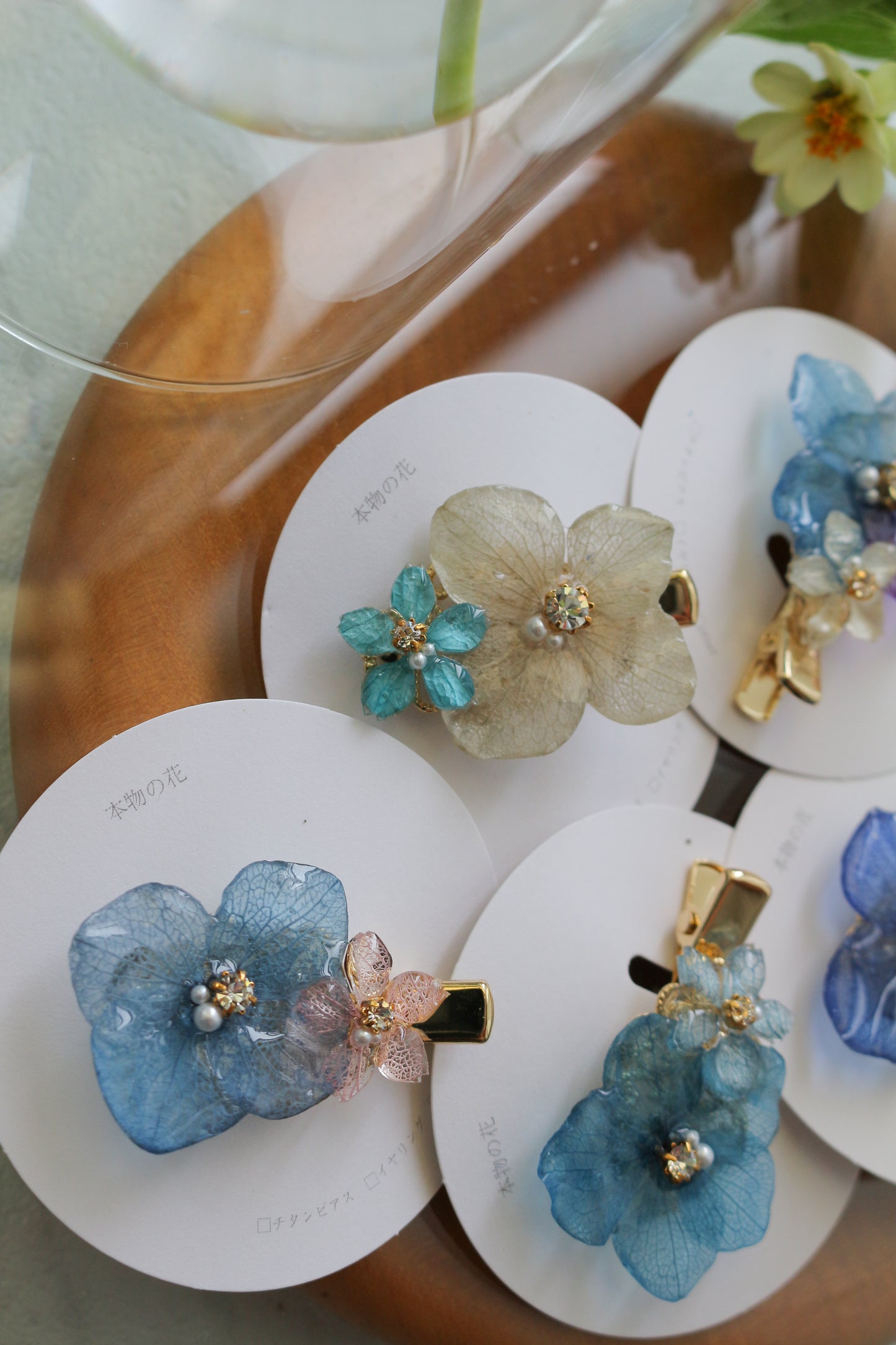 Hydrangea Hair Accessories No.11