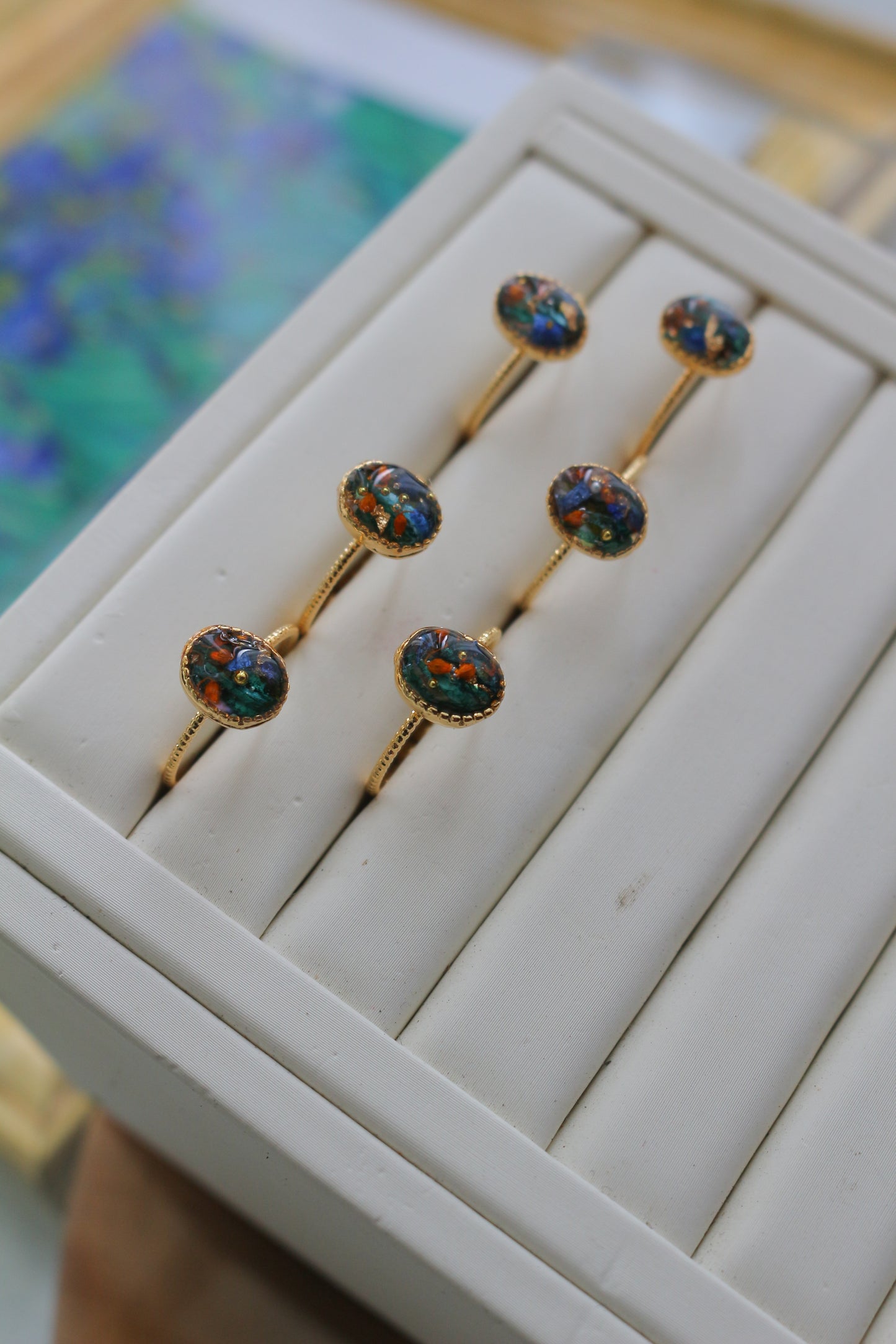 Gogh Inspired Ring No.2 - アイリス